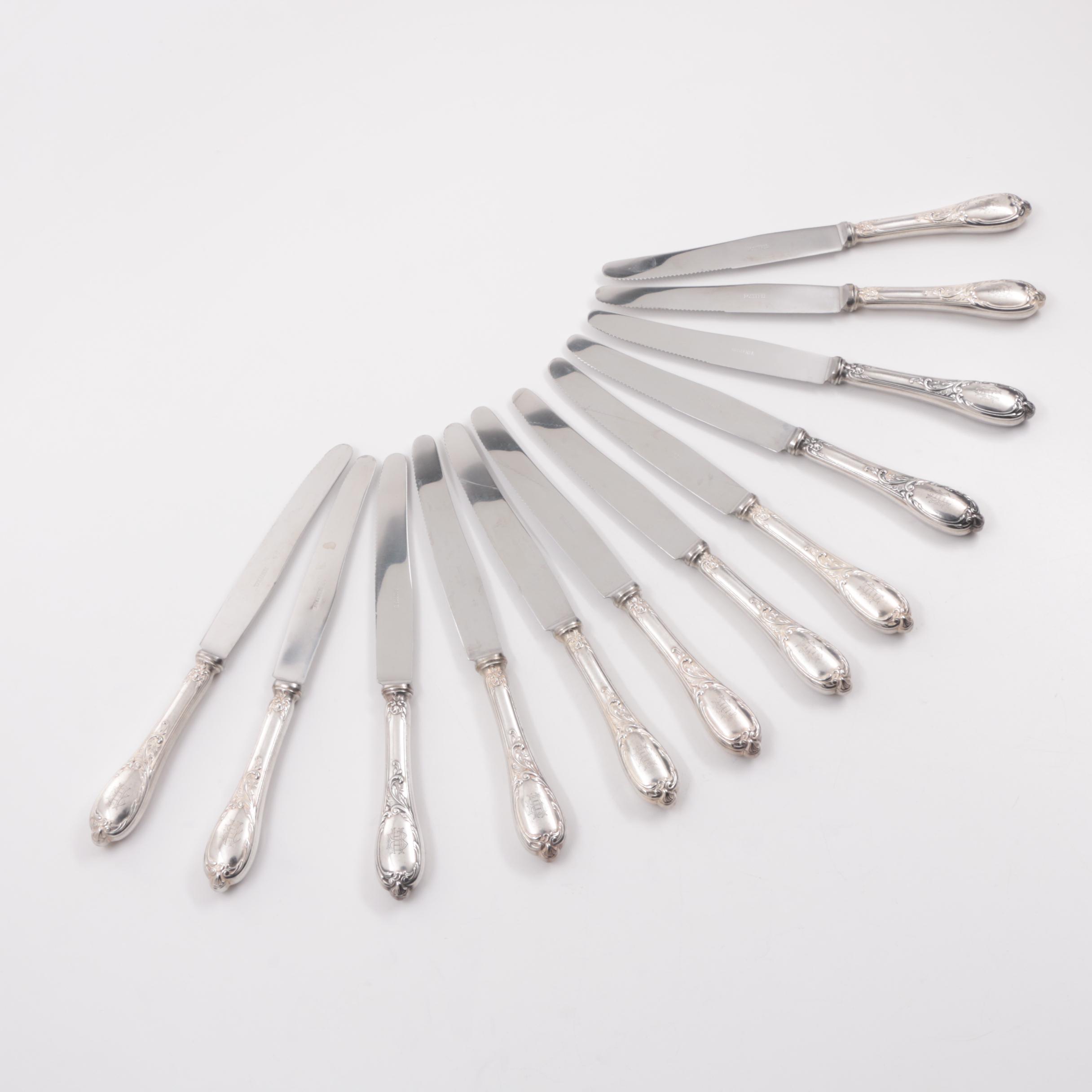 French Christofle "Marly" Silver Plate Flatware