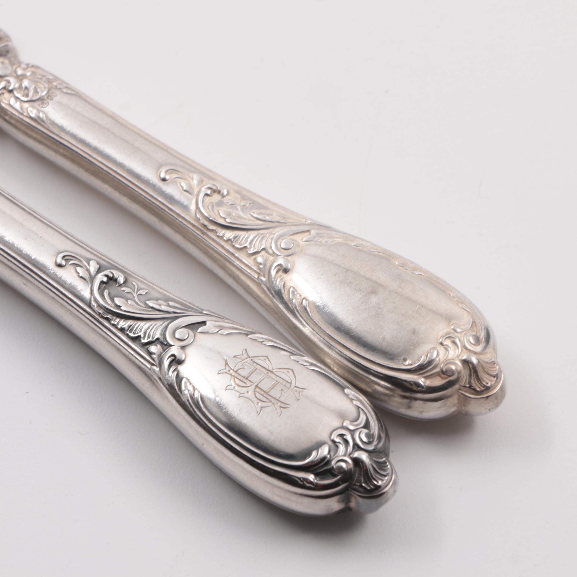 French Christofle "Marly" Silver Plate Flatware