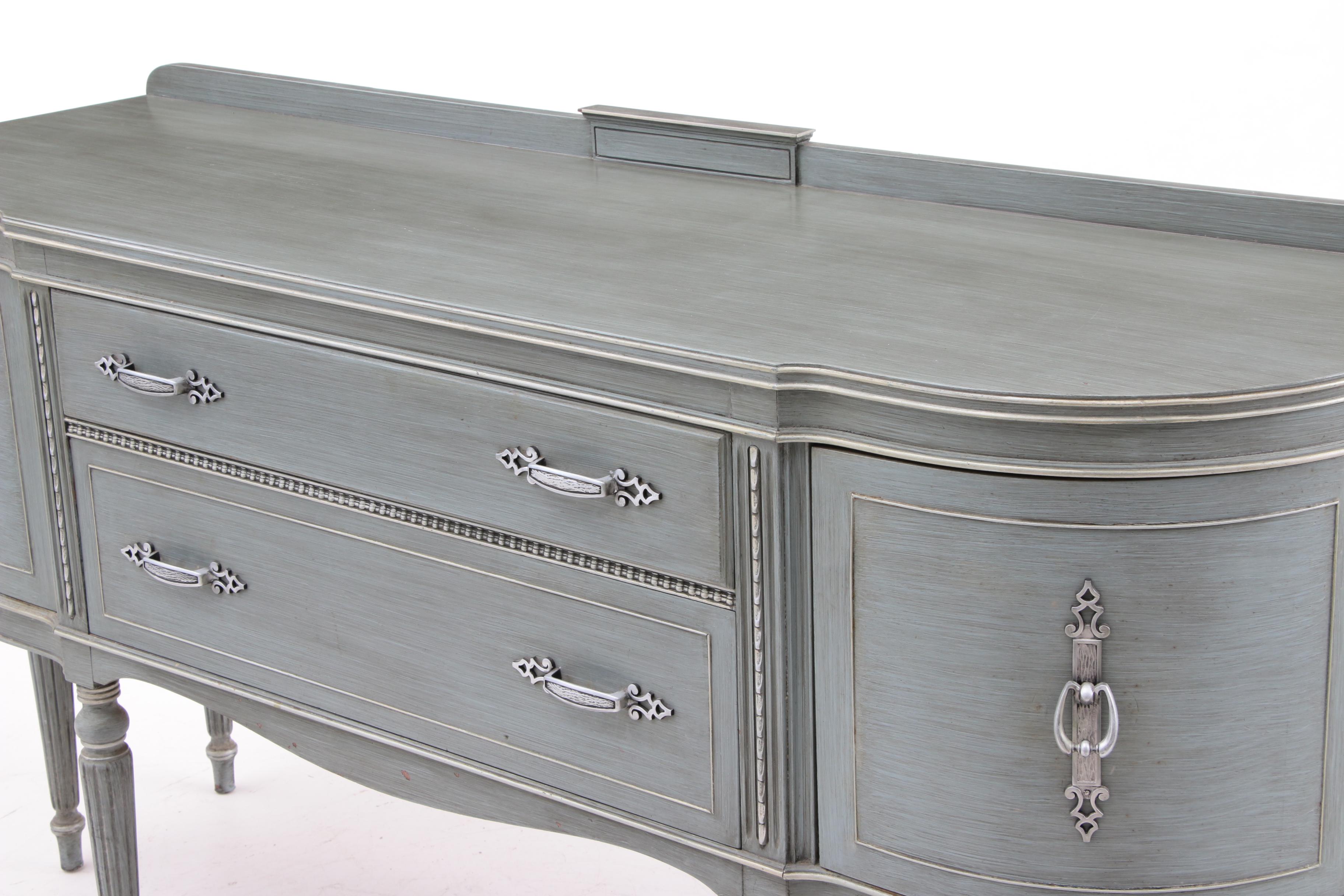 Duncan Phyfe Style Mahogany Sideboard