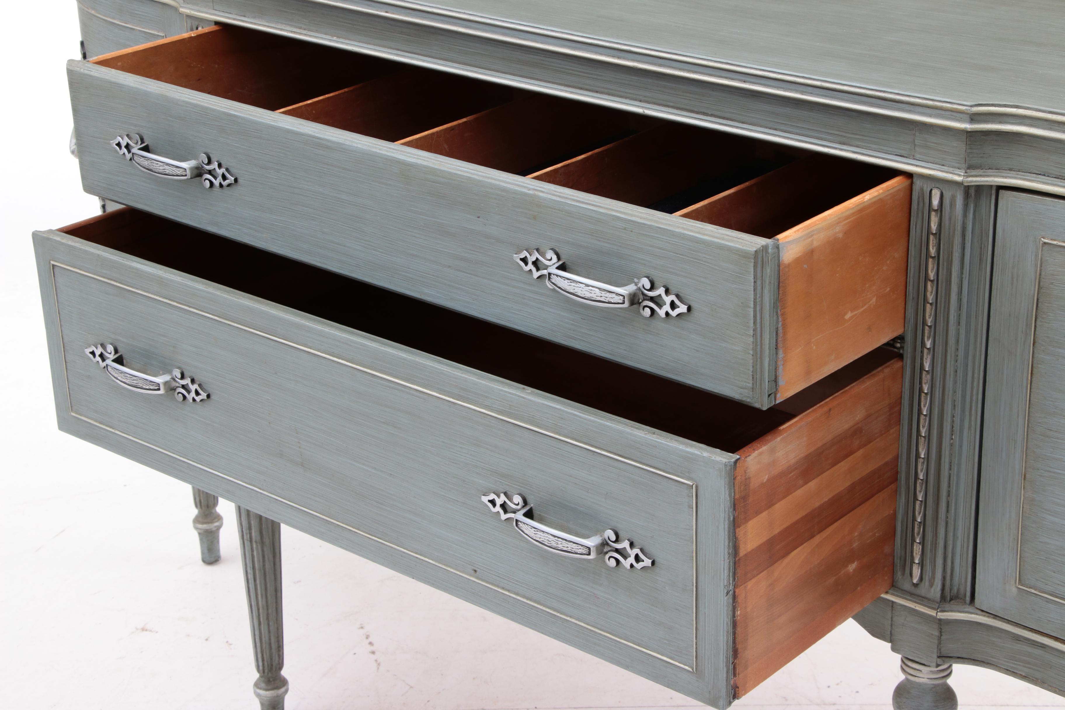 Duncan Phyfe Style Mahogany Sideboard