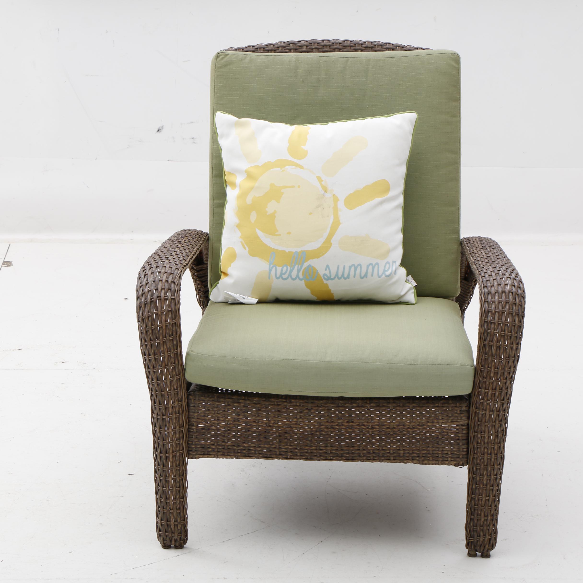 Martha Stewart Living Patio Chair, Chaise and Side  Table