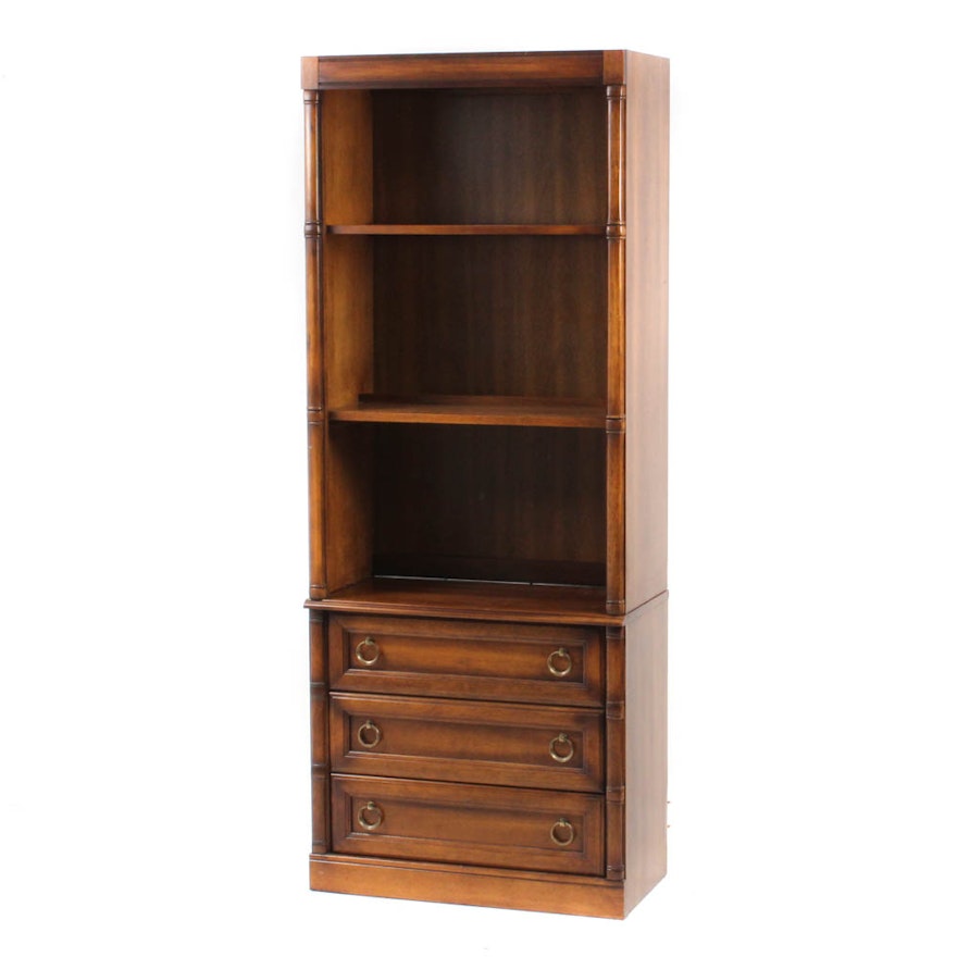 Vintage Hardwood Bookcase