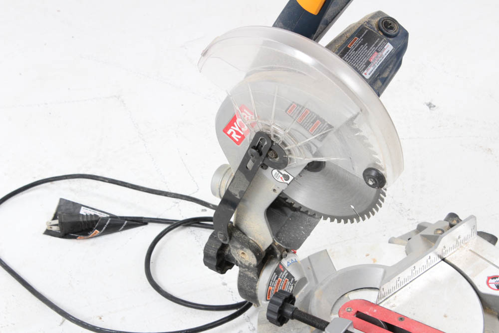 Ryobi Compound Miter Saw With Sander
