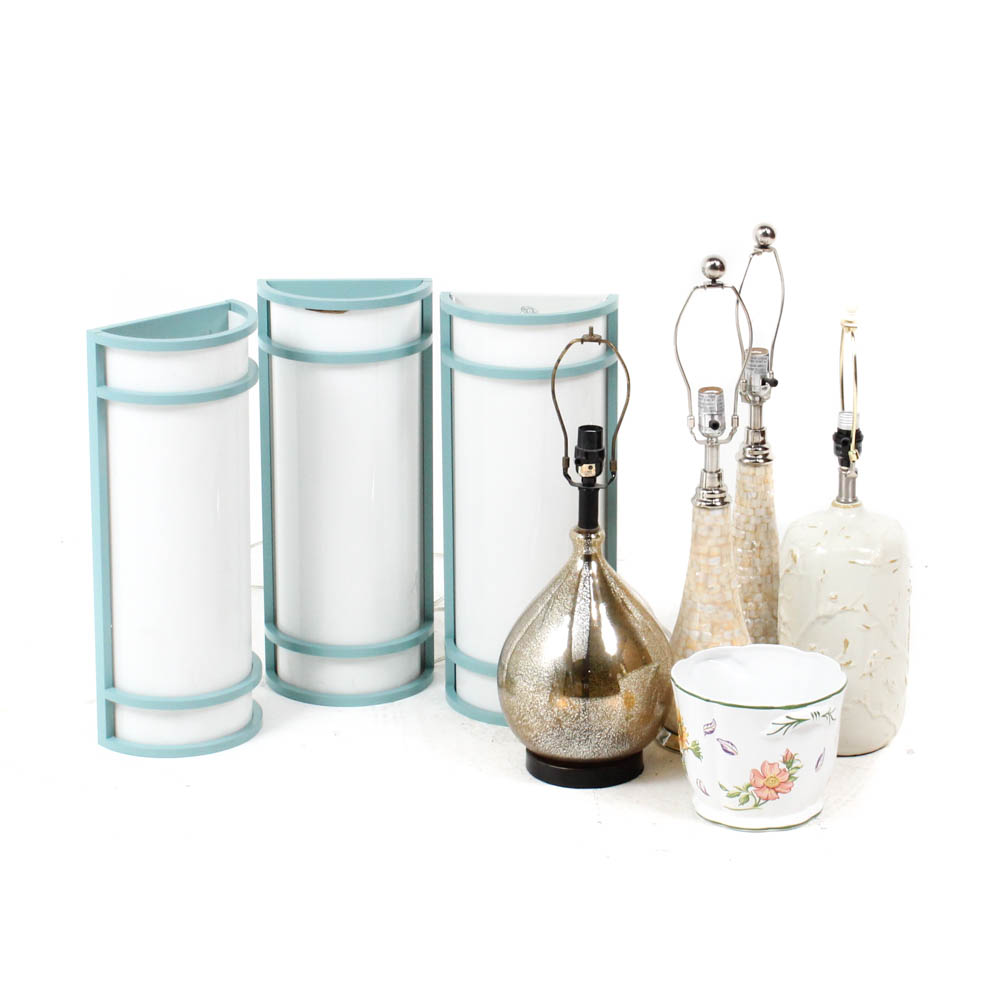 Home Lighting with Tiffany & Co. "Petals" Cachepot