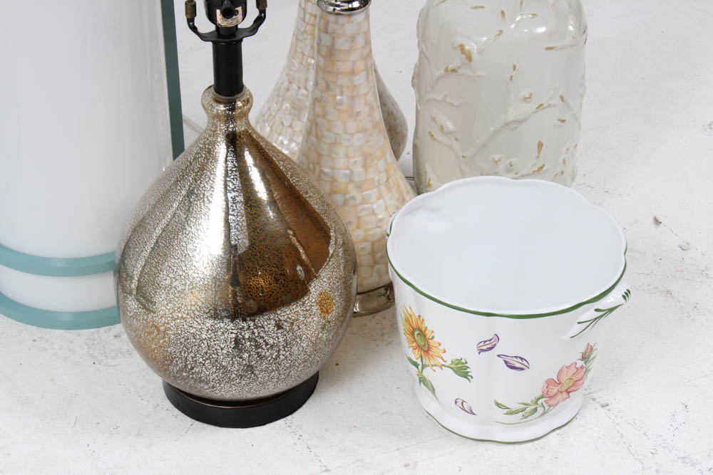 Home Lighting with Tiffany & Co. "Petals" Cachepot