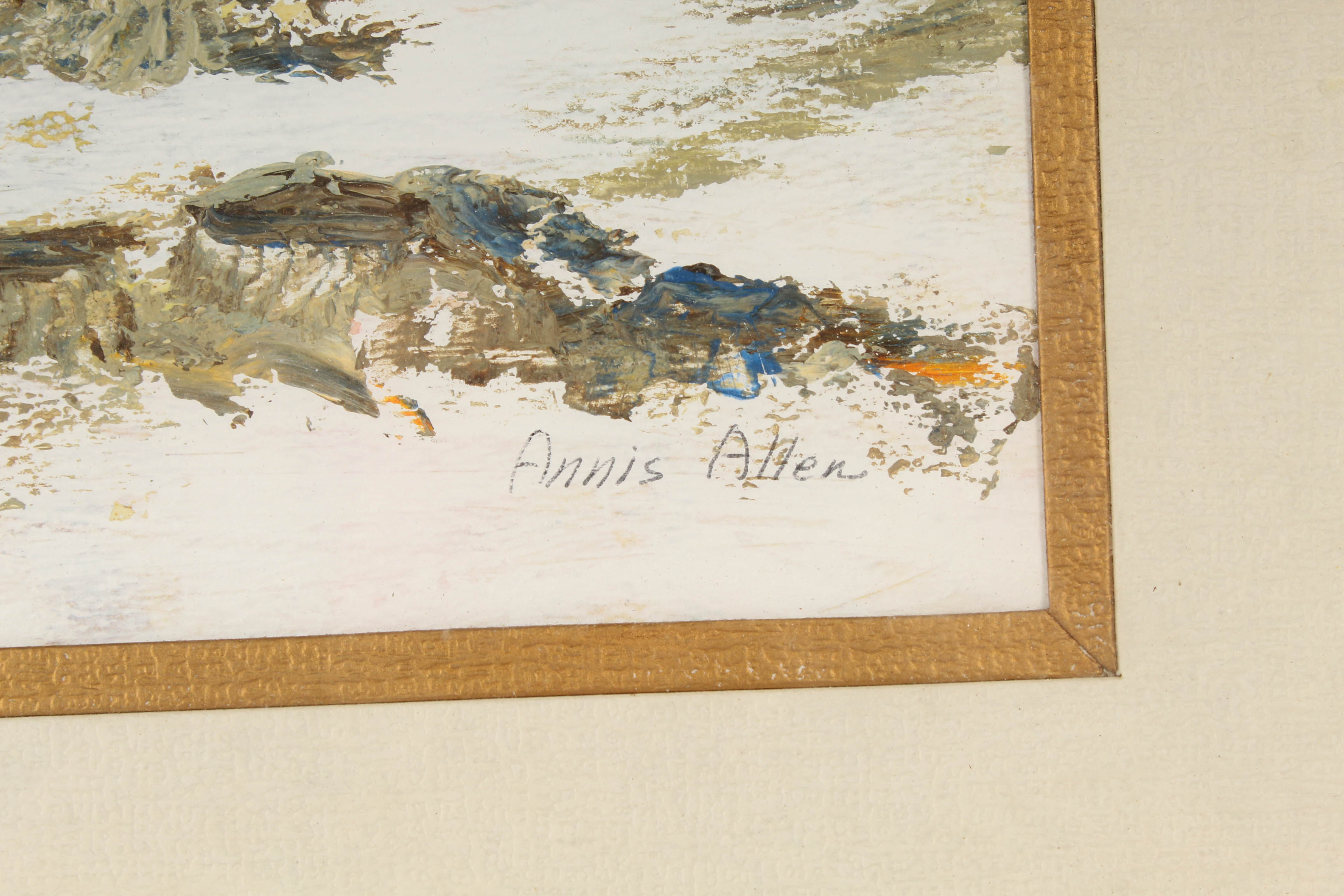 Annis Allen Landscape Oil Painting