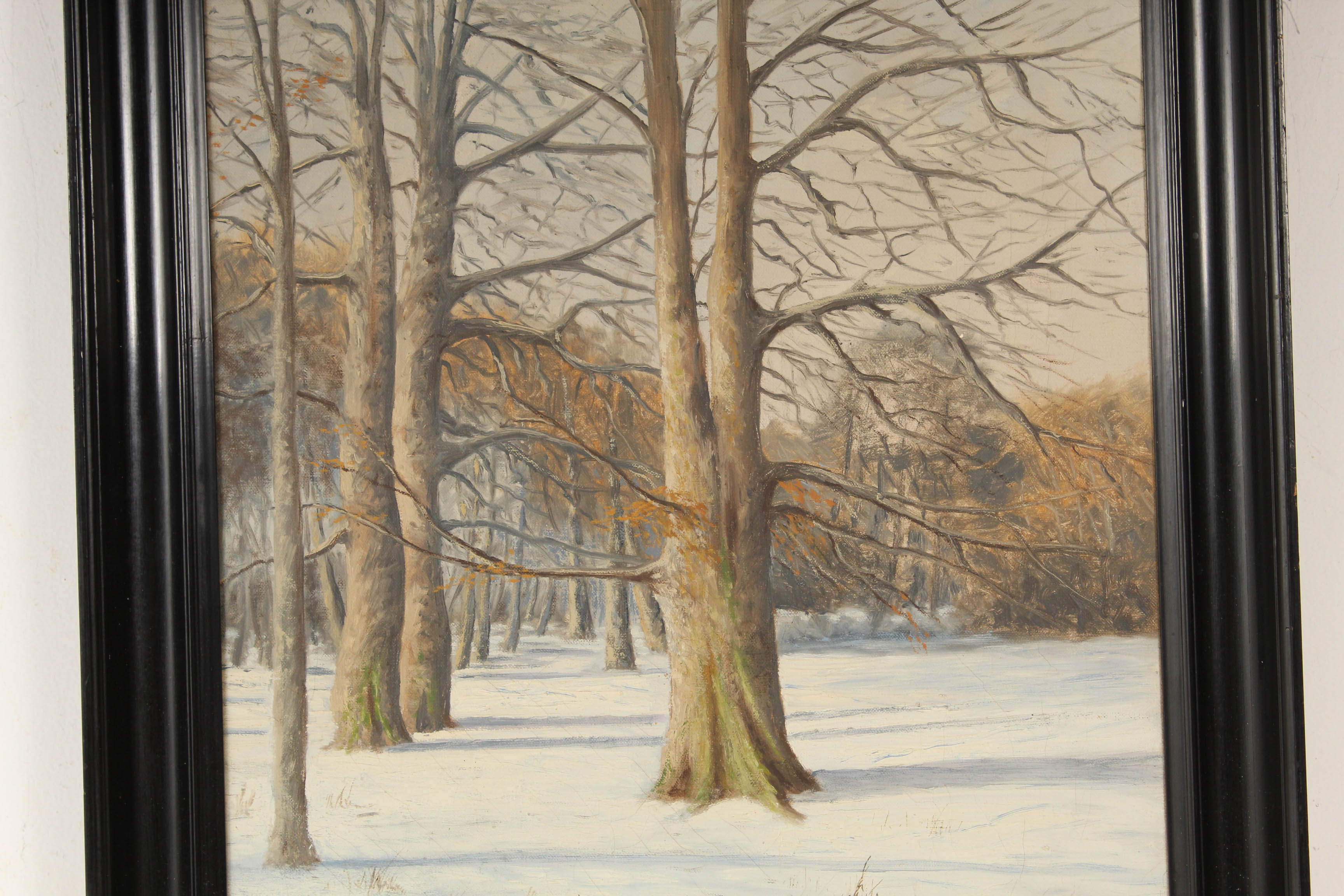 Harald Bruhn Landscape Oil Painting