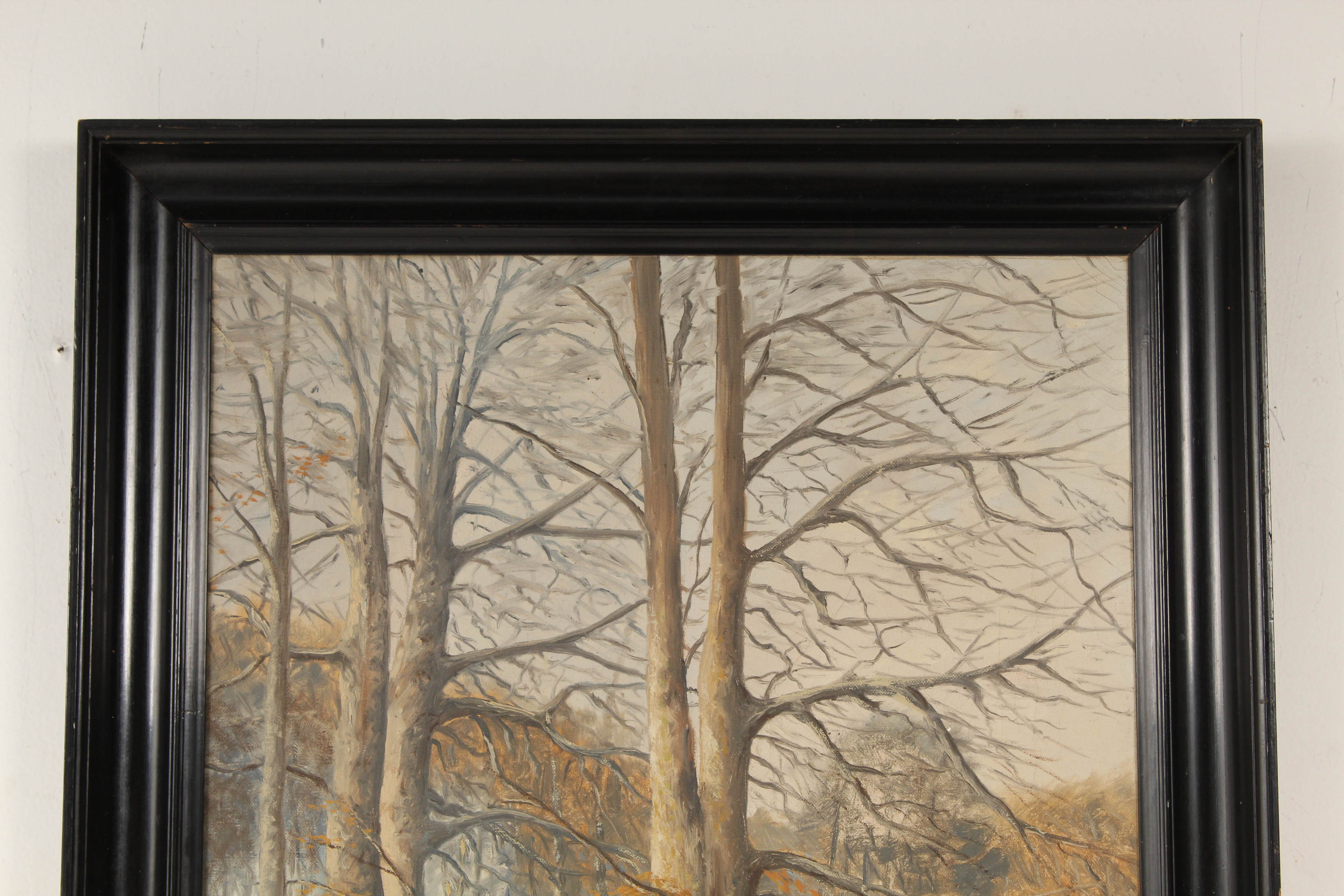 Harald Bruhn Landscape Oil Painting