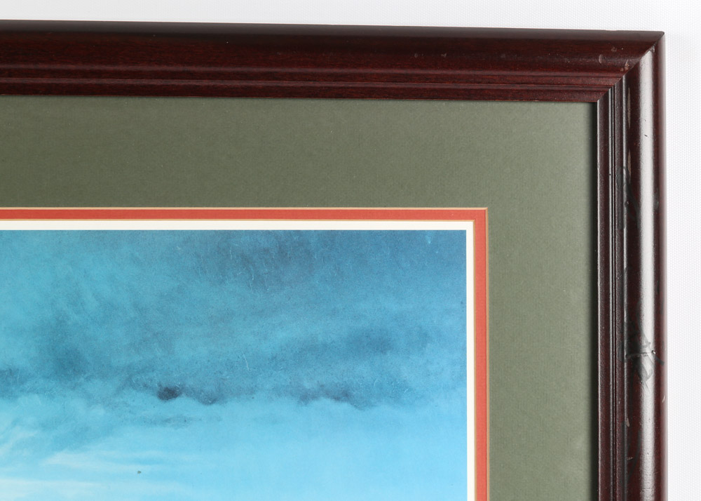 Offset Lithograph after Lady Elizabeth Butler "Dawn of Waterloo"