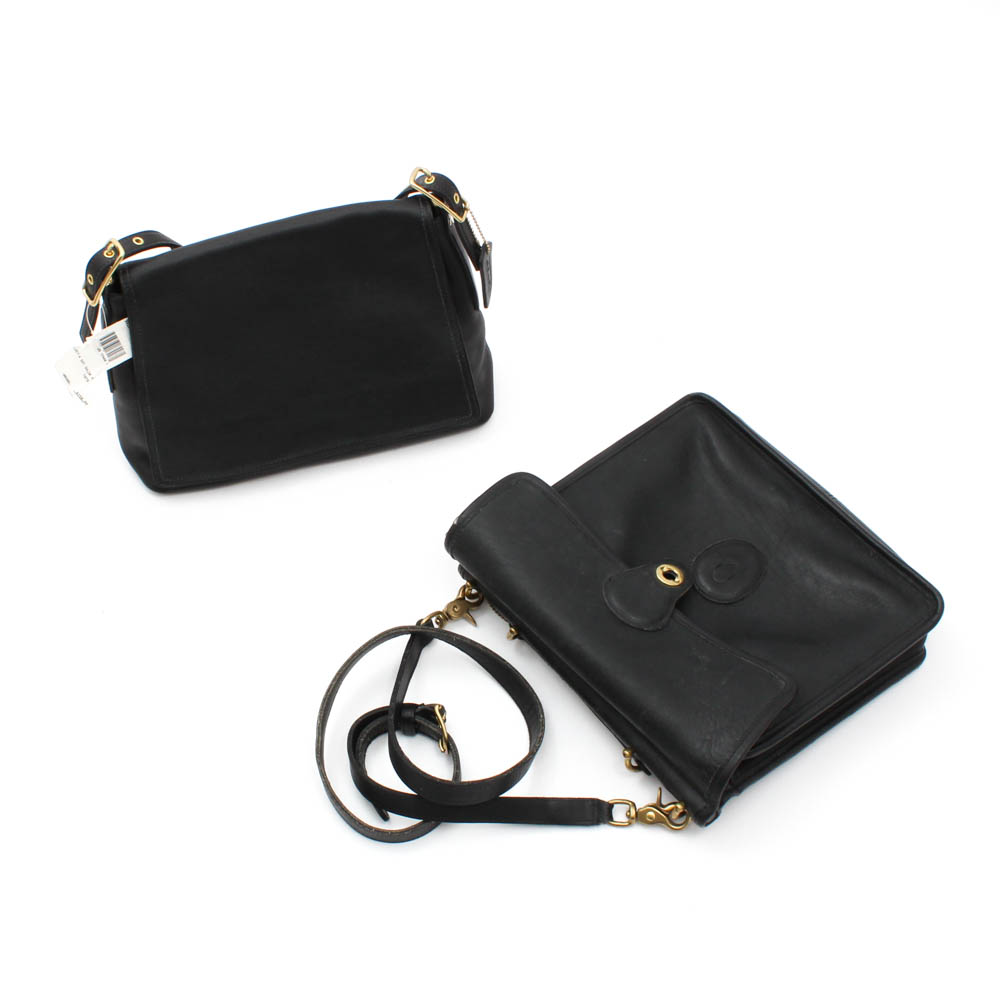 Coach Legacy West and Vintage Coach Willis Leather Purse