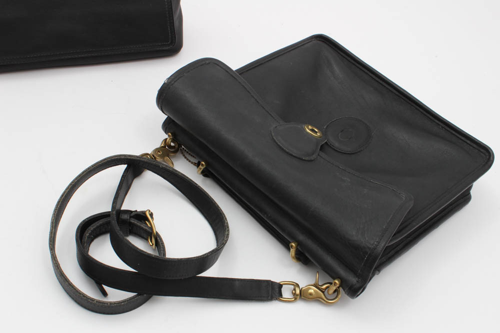 Coach Legacy West and Vintage Coach Willis Leather Purse