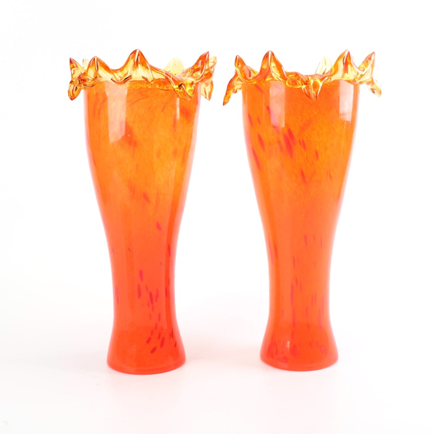 Contemporary Art Glass Vases