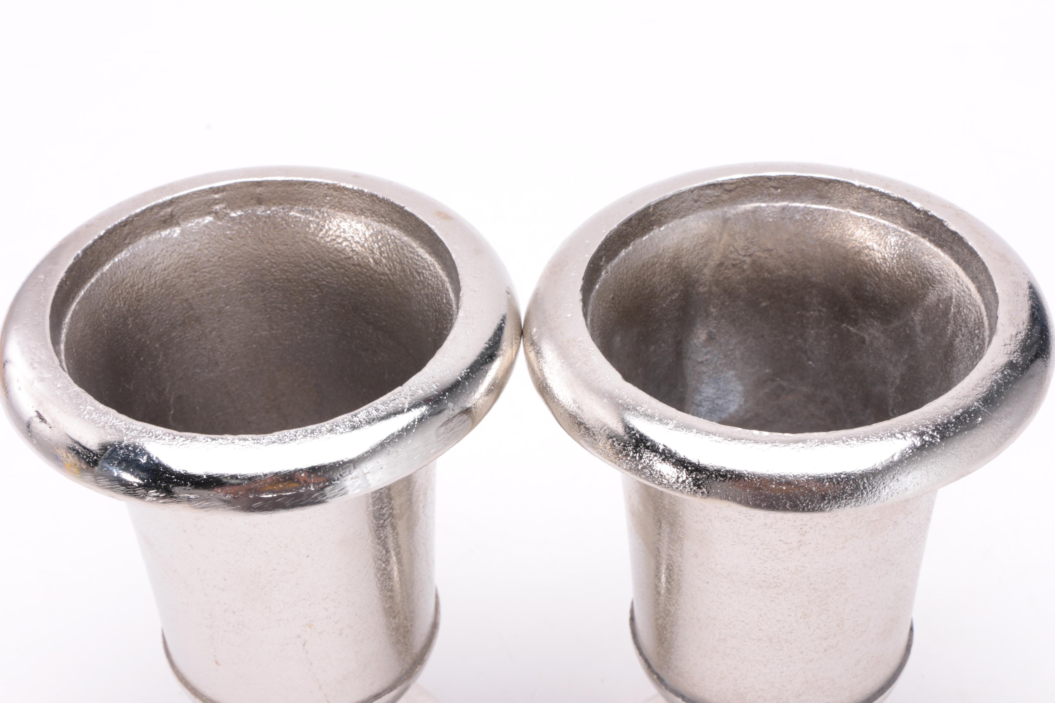 Decorative Metallic Urns