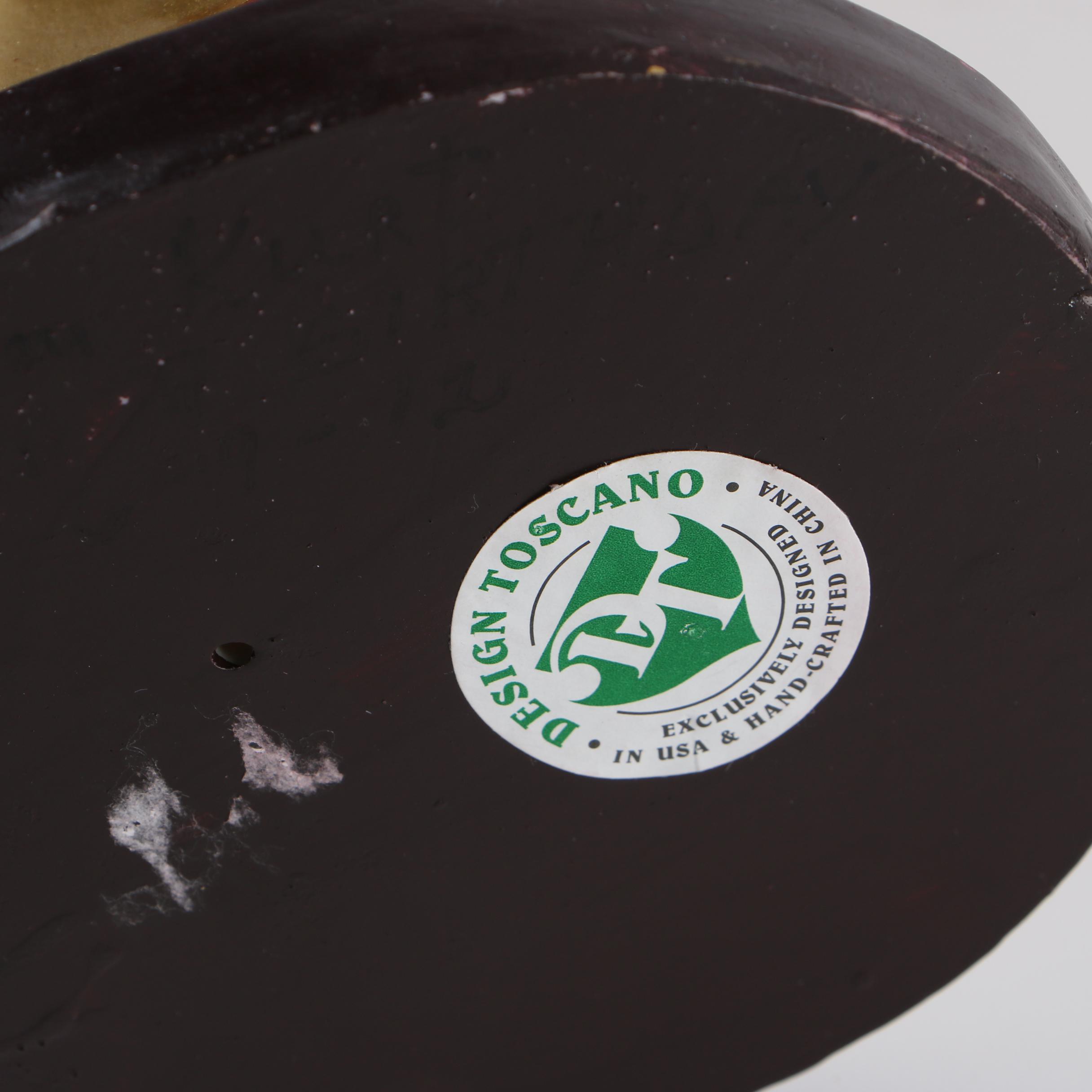 Resin Statuette of Pope John Paul II, Booklet and Rosary Wall Hanging