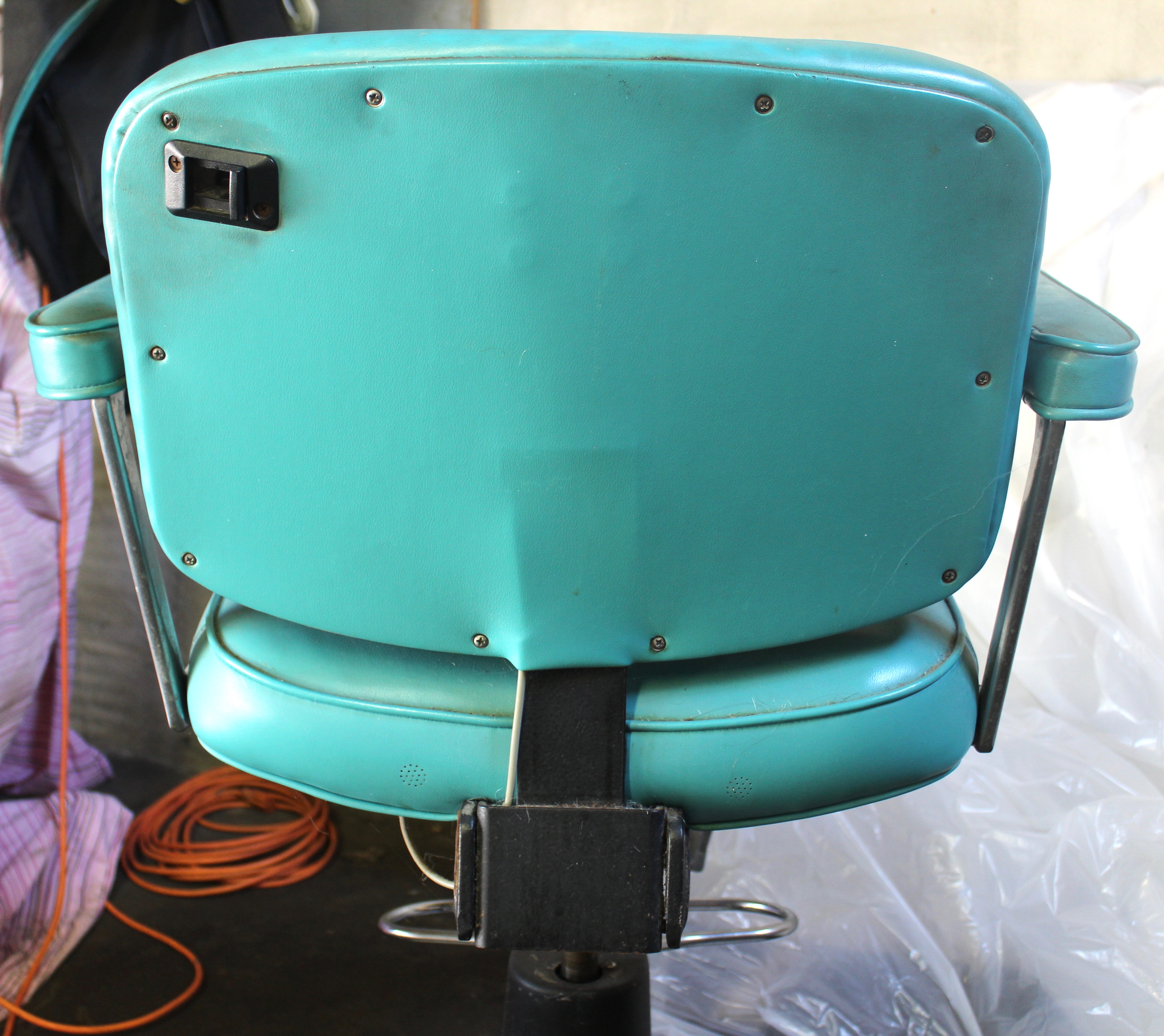 Vintage Hair Salon Chair and Waiting Chairs