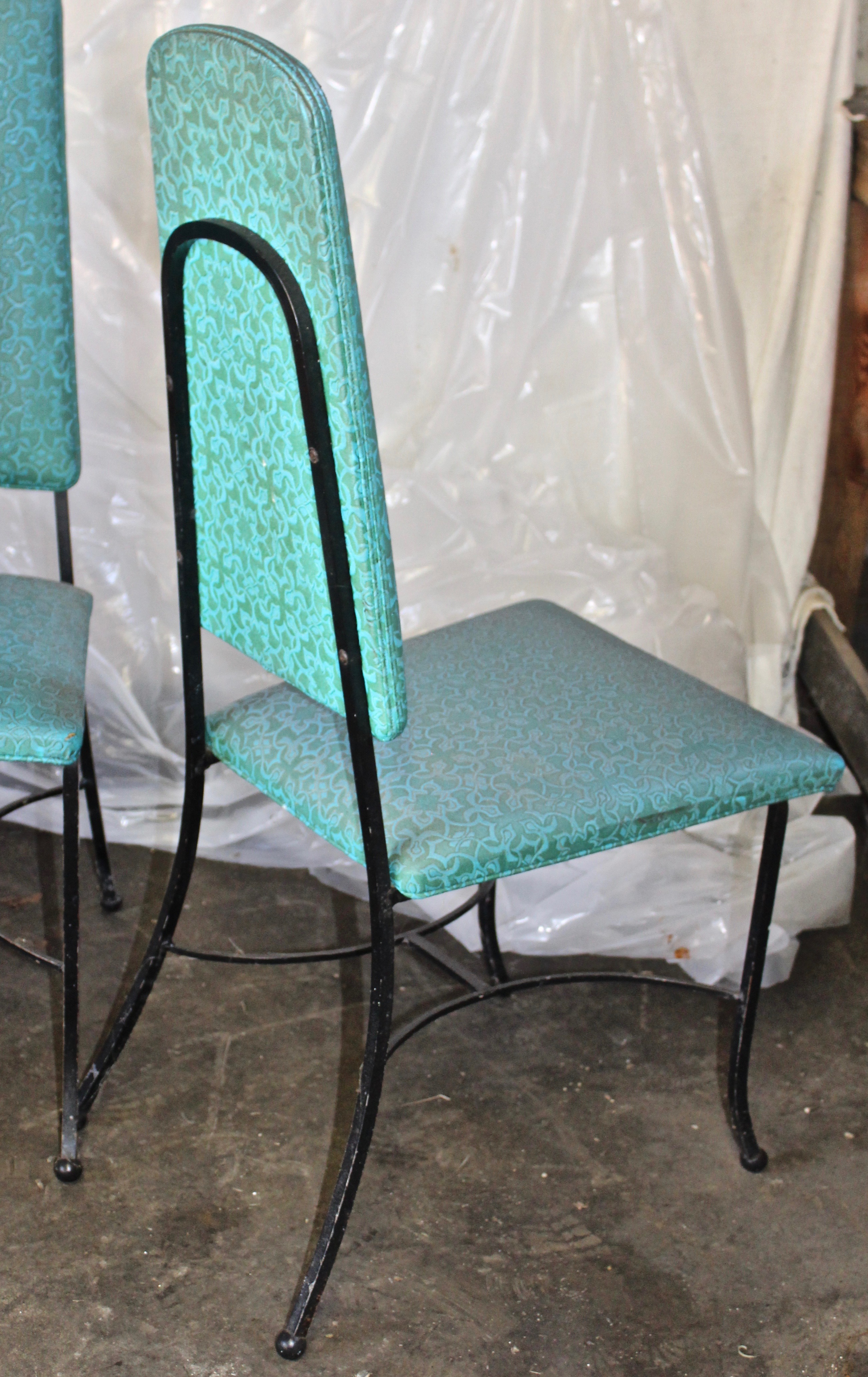 Vintage Hair Salon Chair and Waiting Chairs