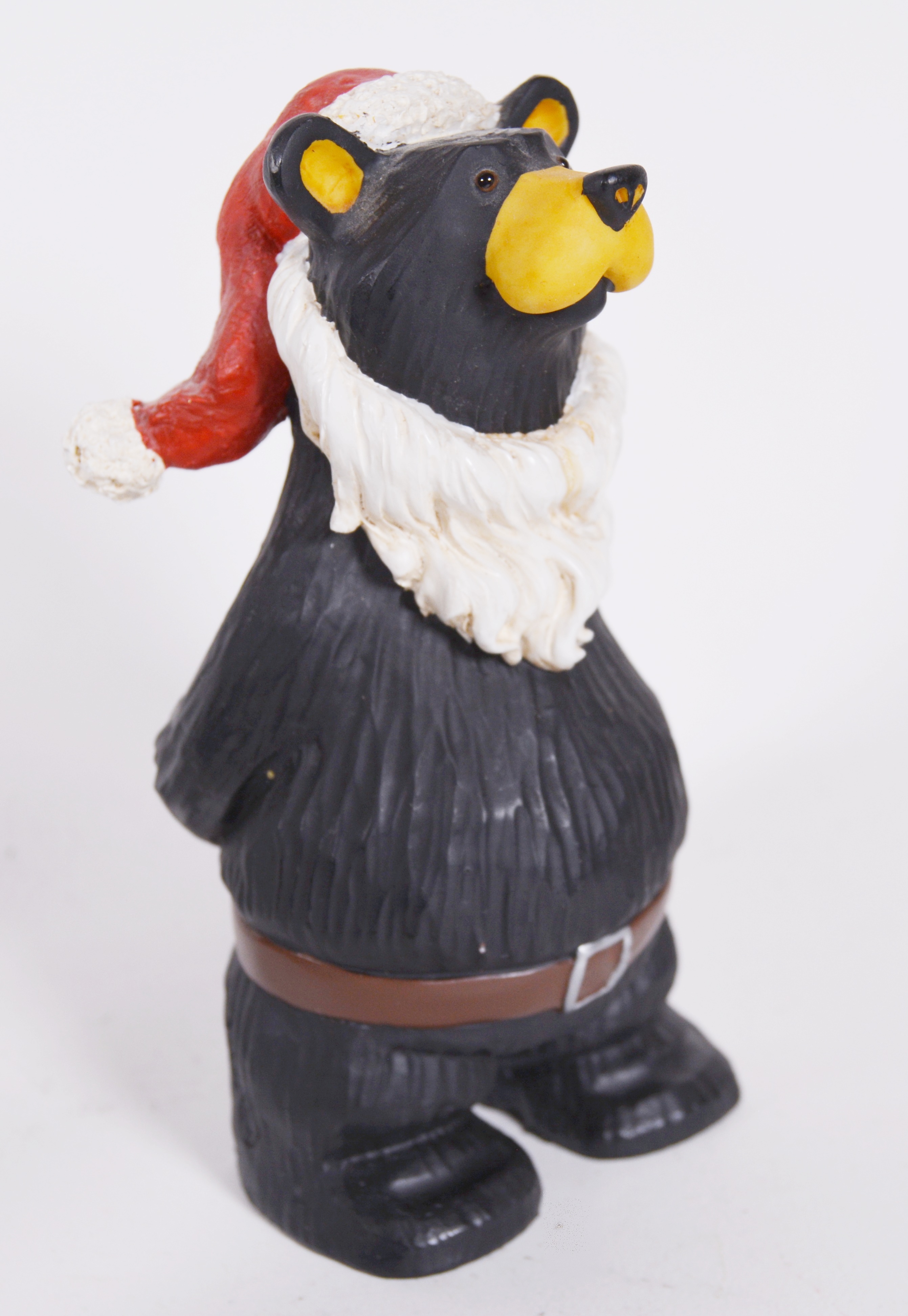 Christmas "Bear Foots" Bear Figurines by Jeff Fleming