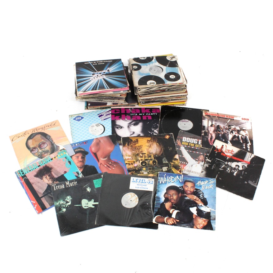 Vinyl Records Featuring Prince, Jazzy Jeff and Fresh Prince, George Clinton...