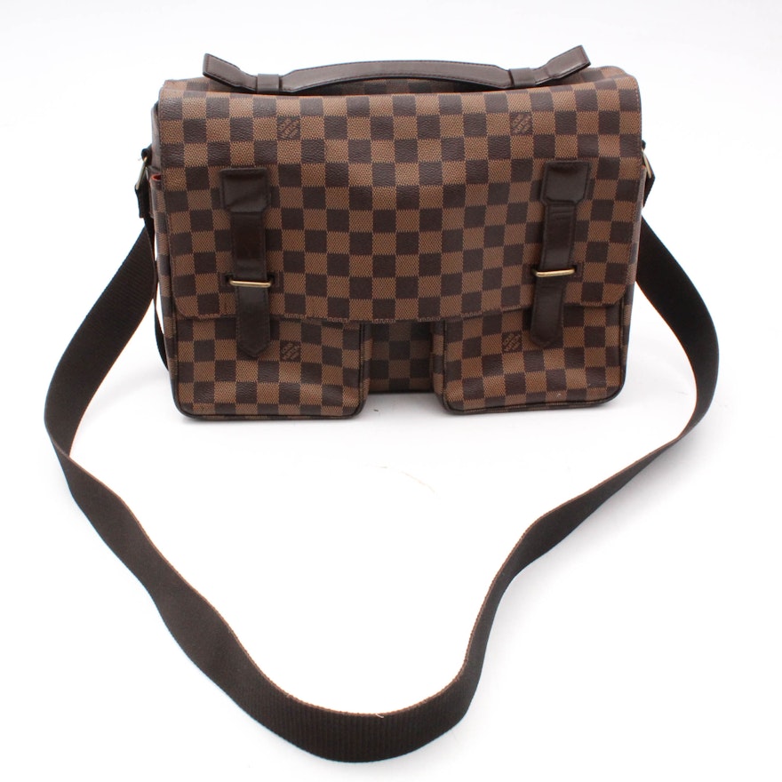 2004 Louis Vuitton Damier Crossbody Messenger Bag