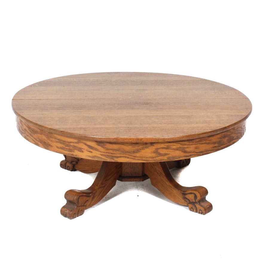 Vintage Oak Coffee Table