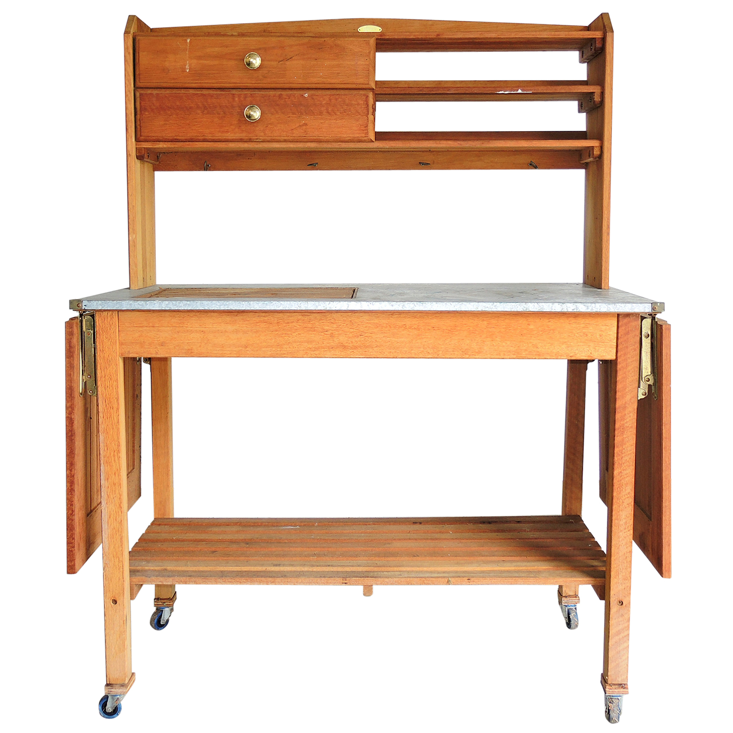 Nyatoh Wood Potting Bench