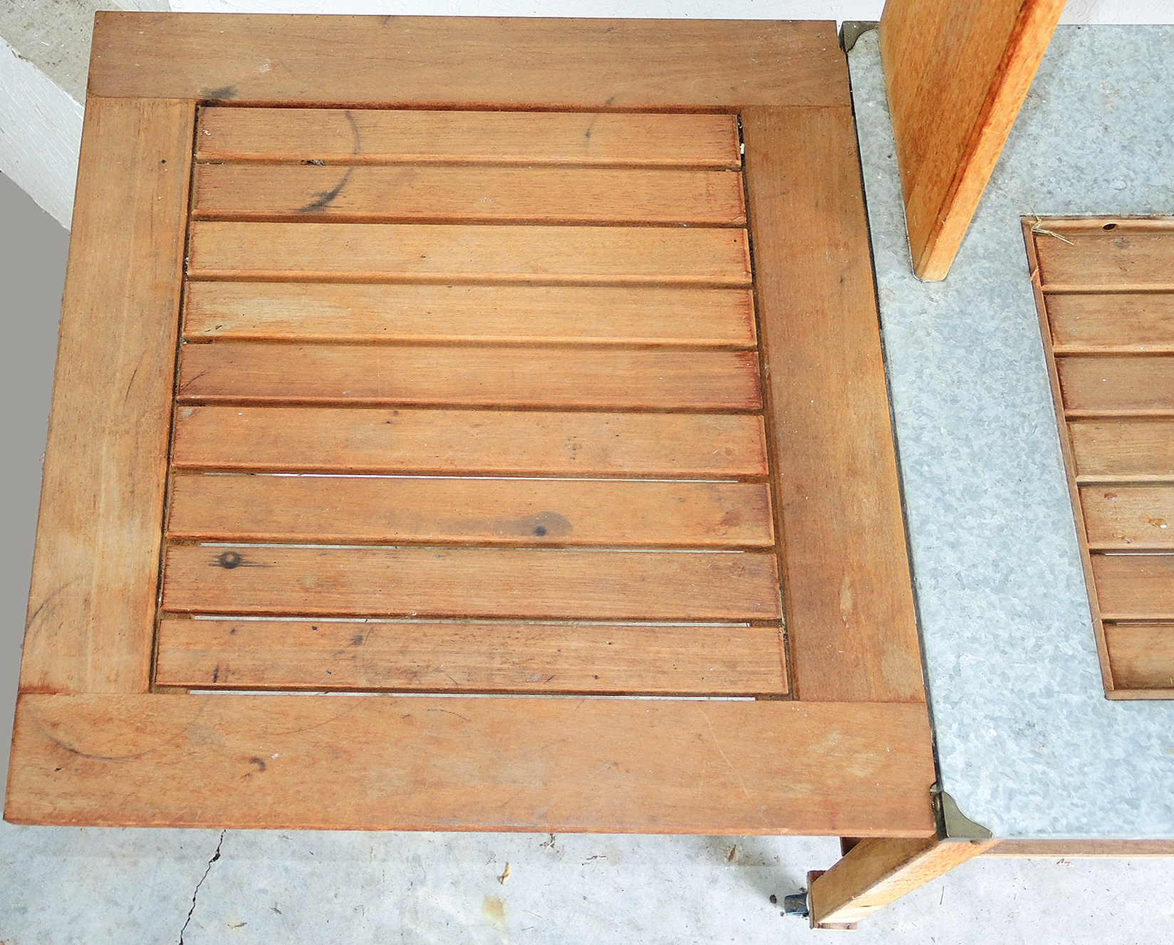 Nyatoh Wood Potting Bench