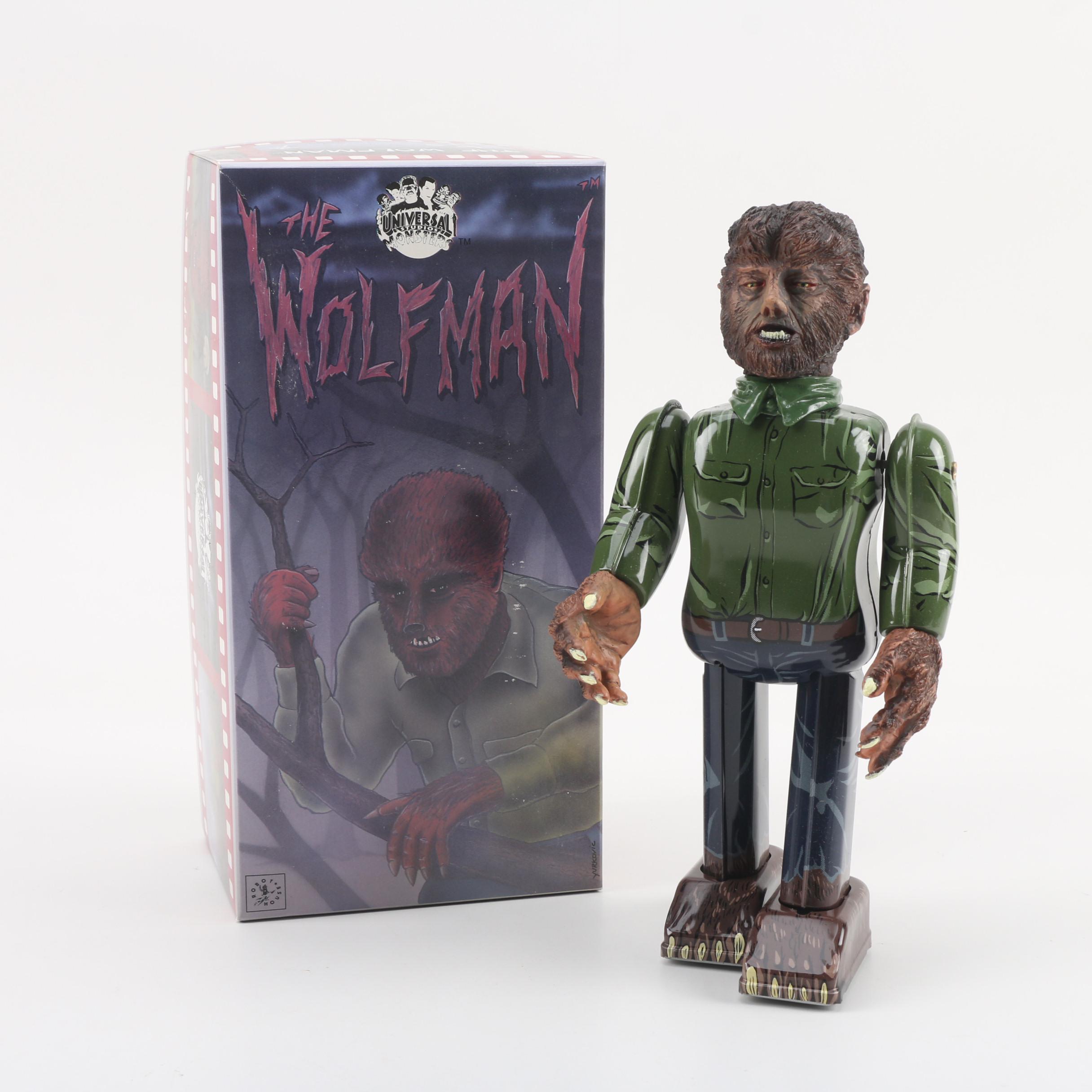 1991 Universal Studios "Wolfman" Wind-up Toy by Robot House
