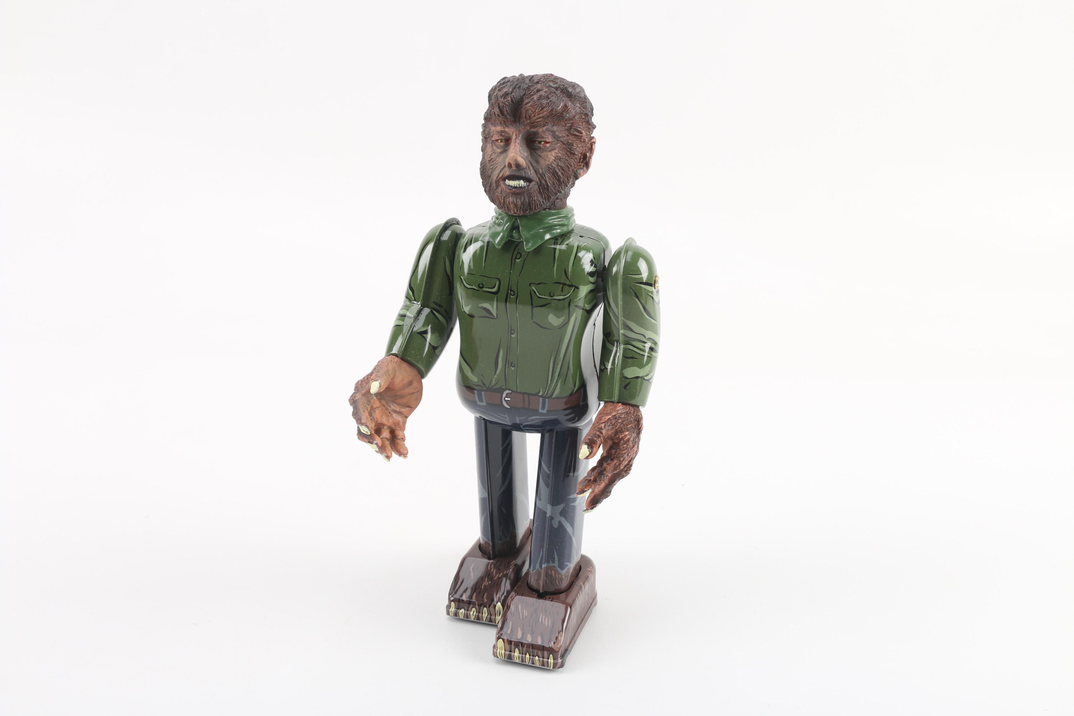 1991 Universal Studios "Wolfman" Wind-up Toy by Robot House