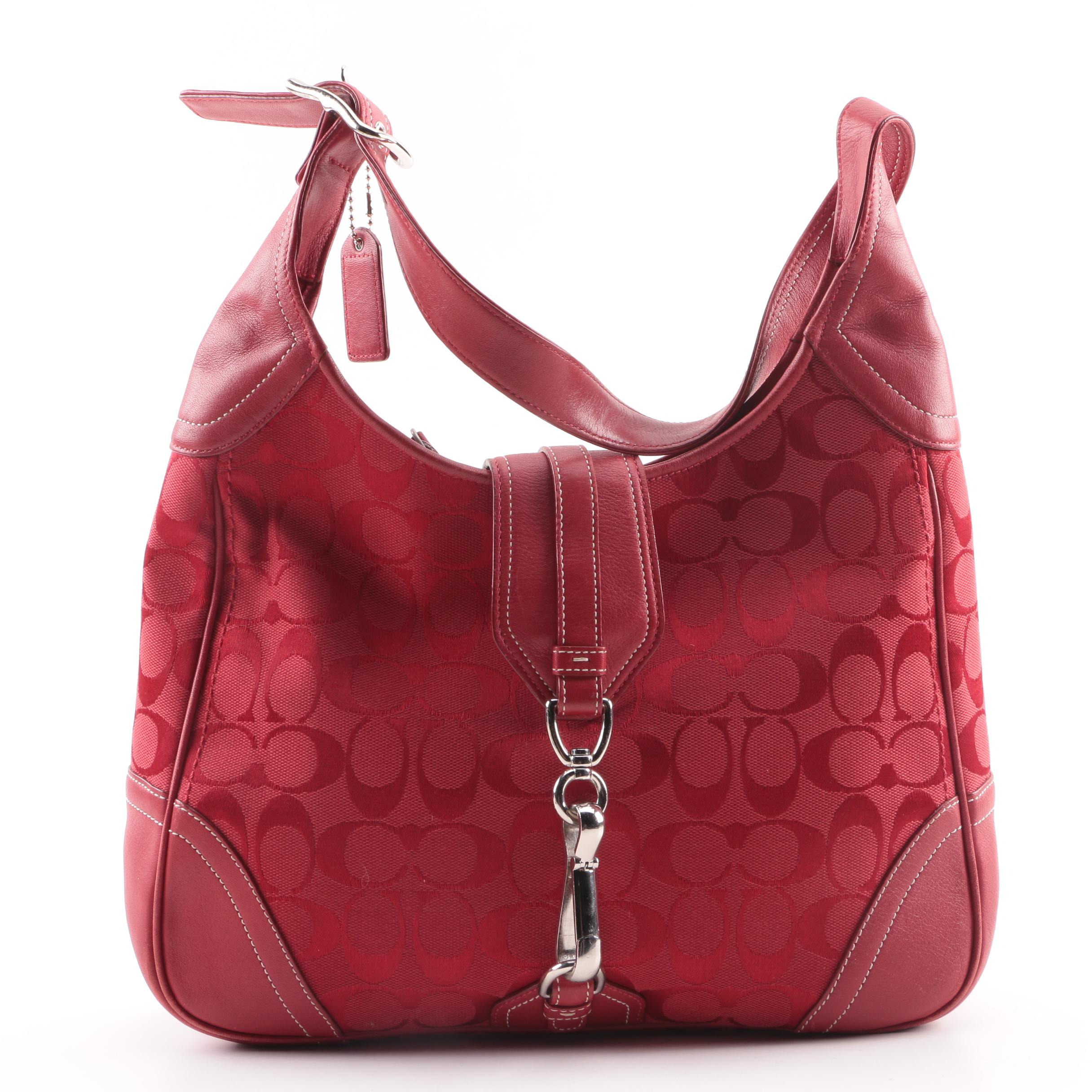 Coach Signature Canvas Hobo and Kyra Daisy Crossbody Bag