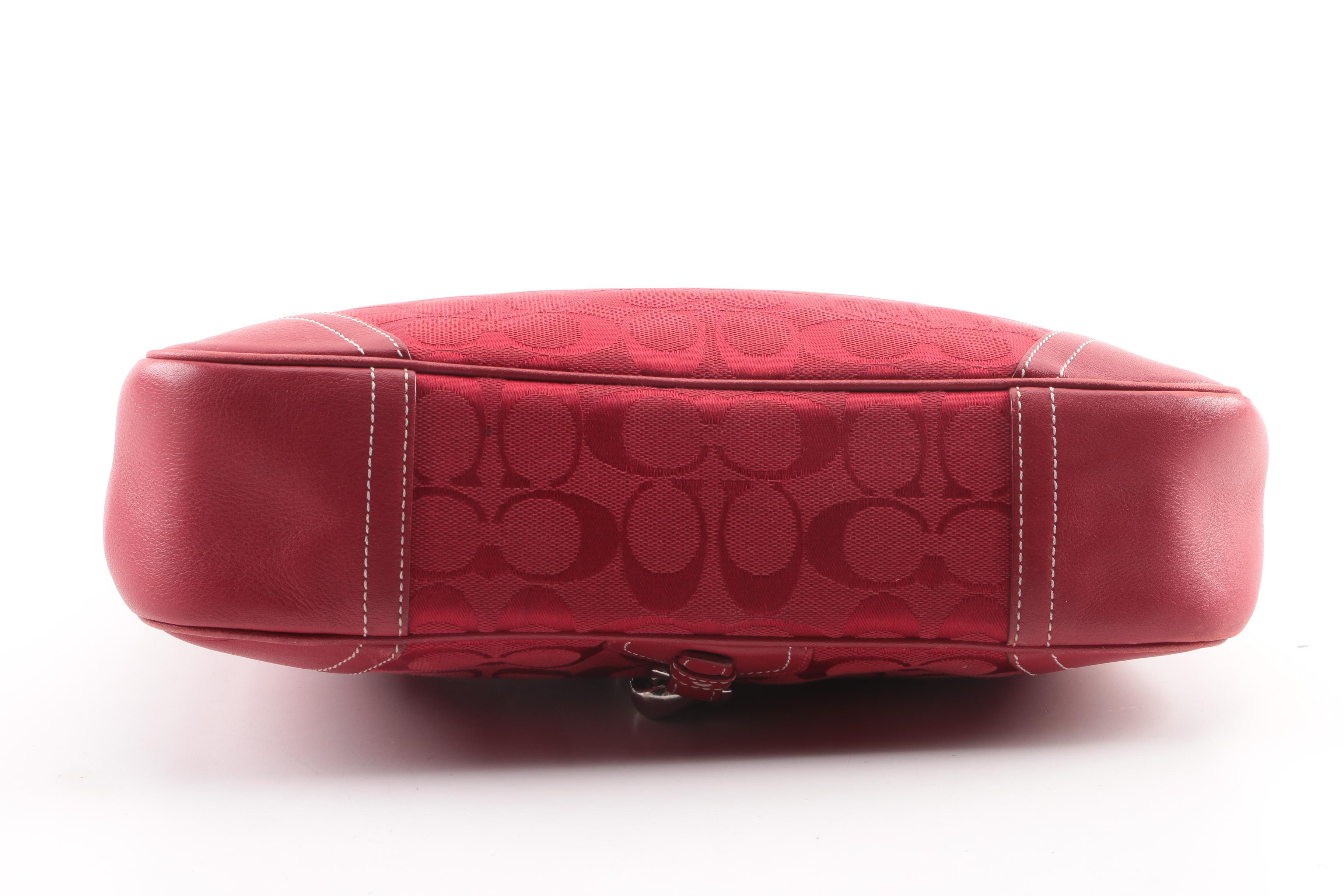 Coach Signature Canvas Hobo and Kyra Daisy Crossbody Bag