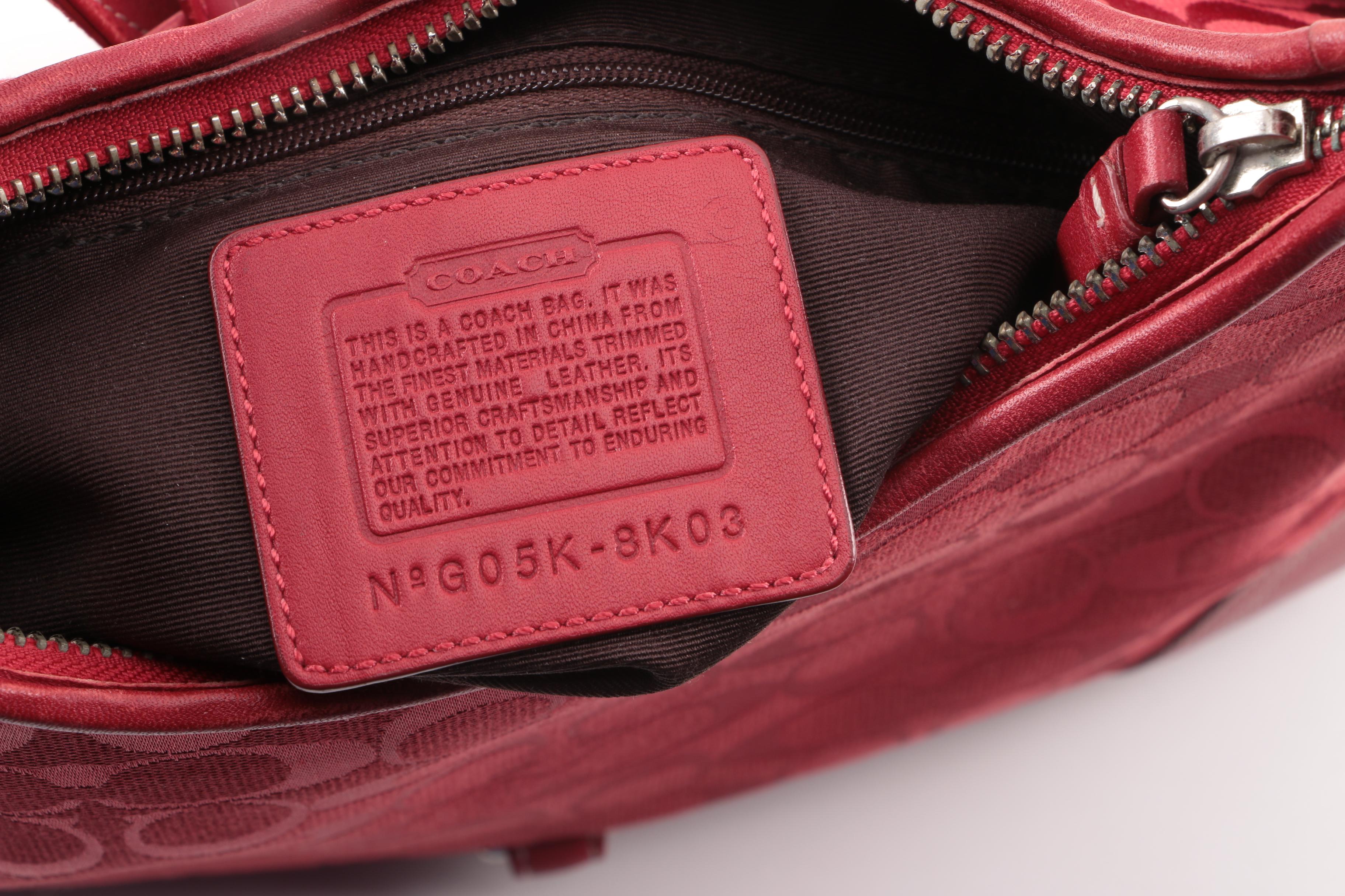 Coach Signature Canvas Hobo and Kyra Daisy Crossbody Bag