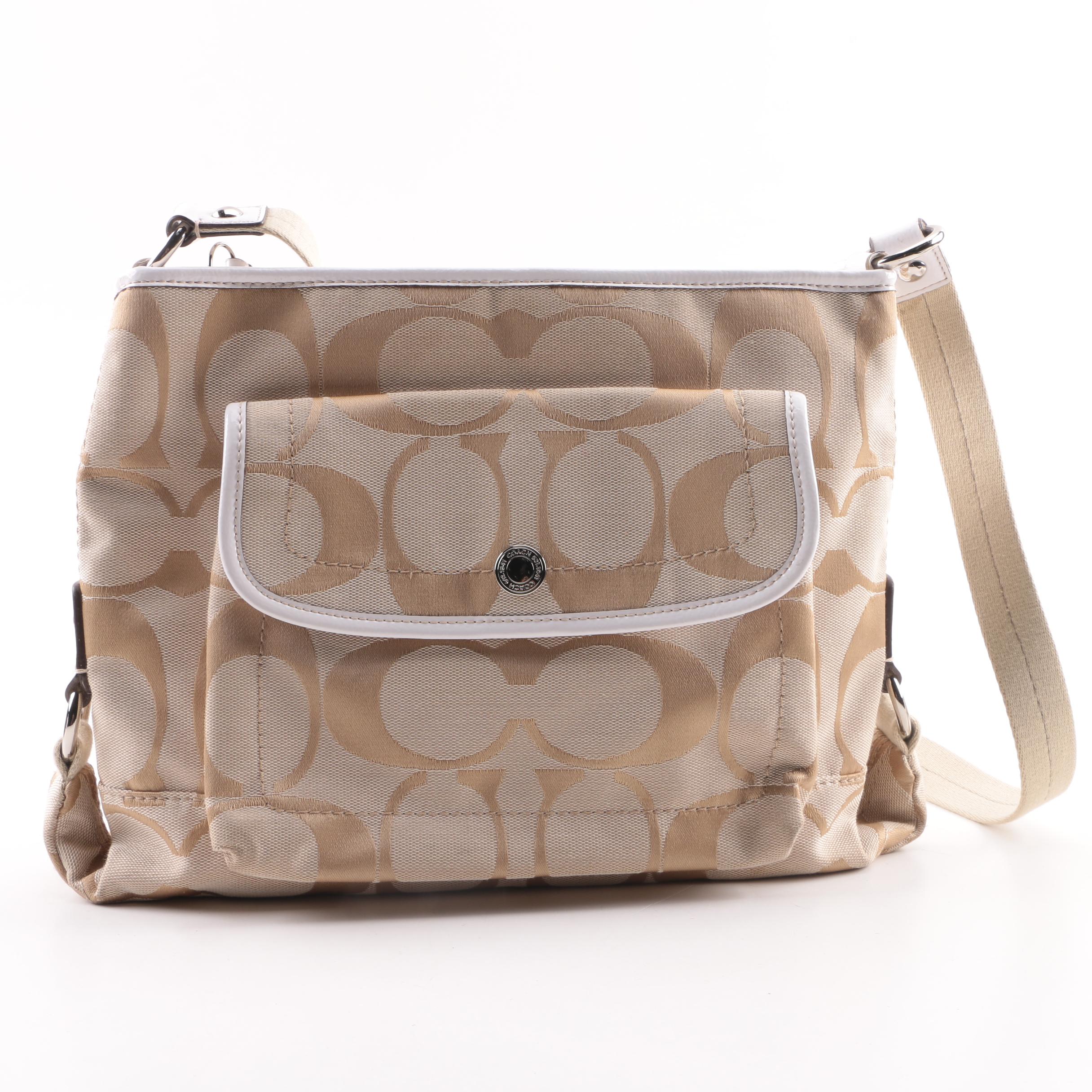 Coach Signature Canvas Hobo and Kyra Daisy Crossbody Bag