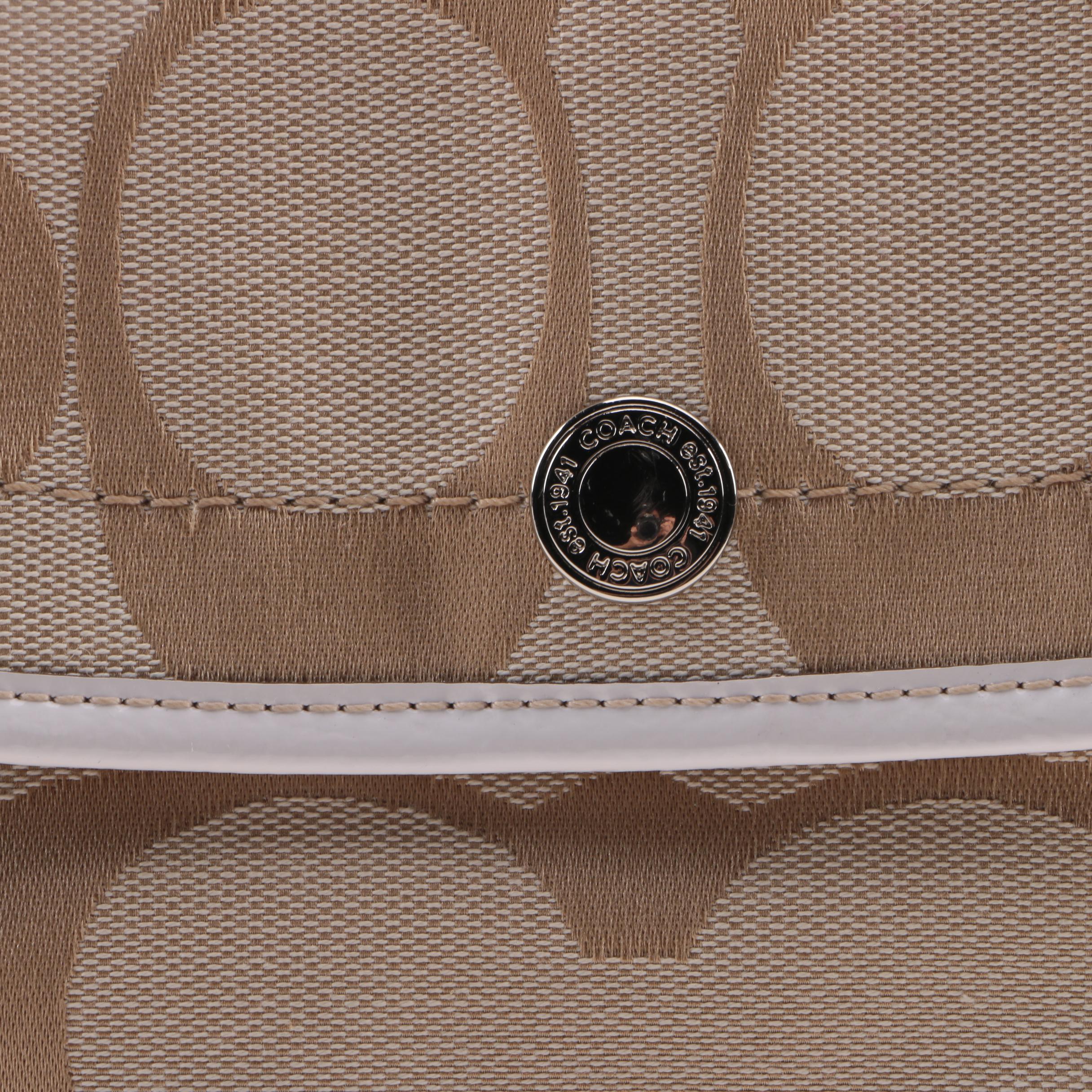 Coach Signature Canvas Hobo and Kyra Daisy Crossbody Bag