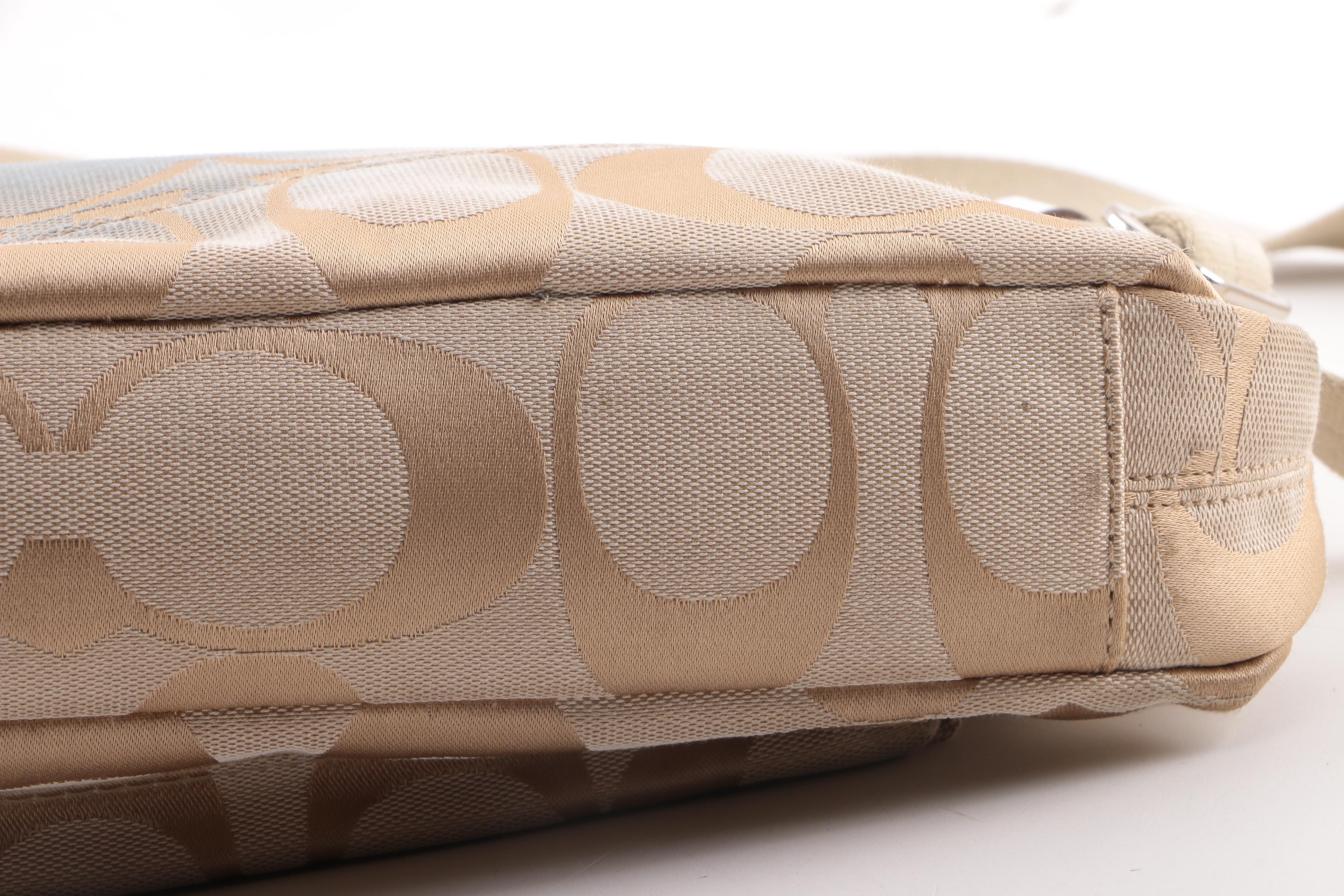 Coach Signature Canvas Hobo and Kyra Daisy Crossbody Bag