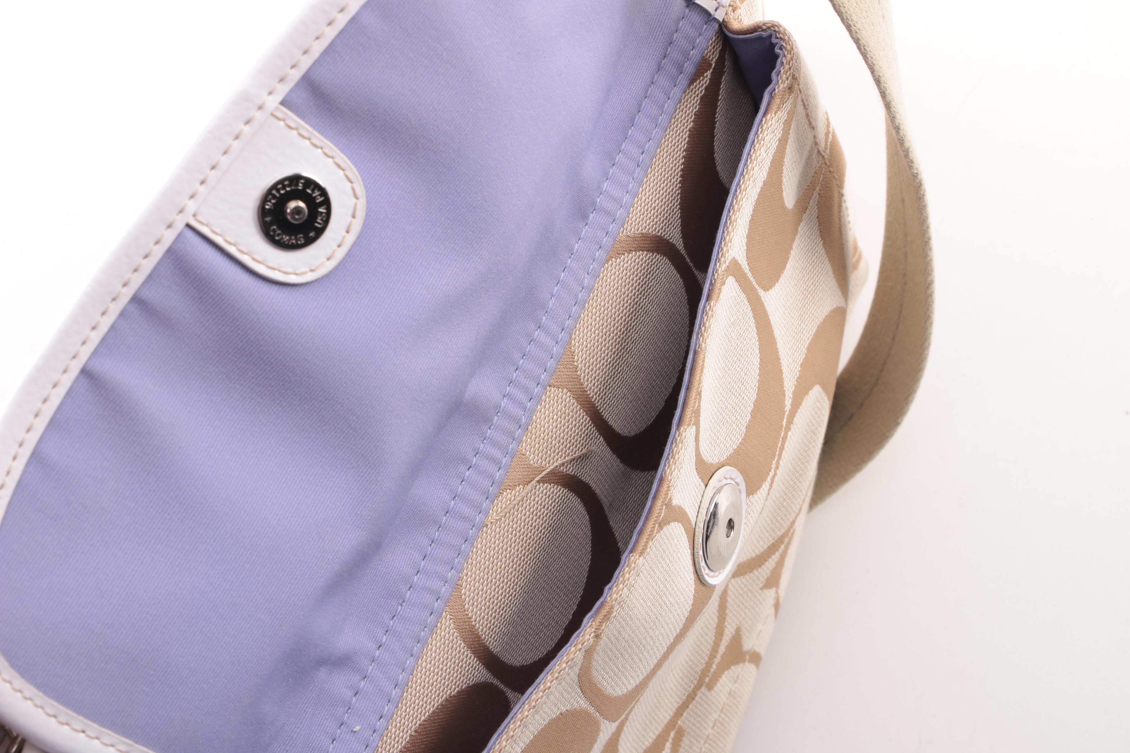 Coach Signature Canvas Hobo and Kyra Daisy Crossbody Bag