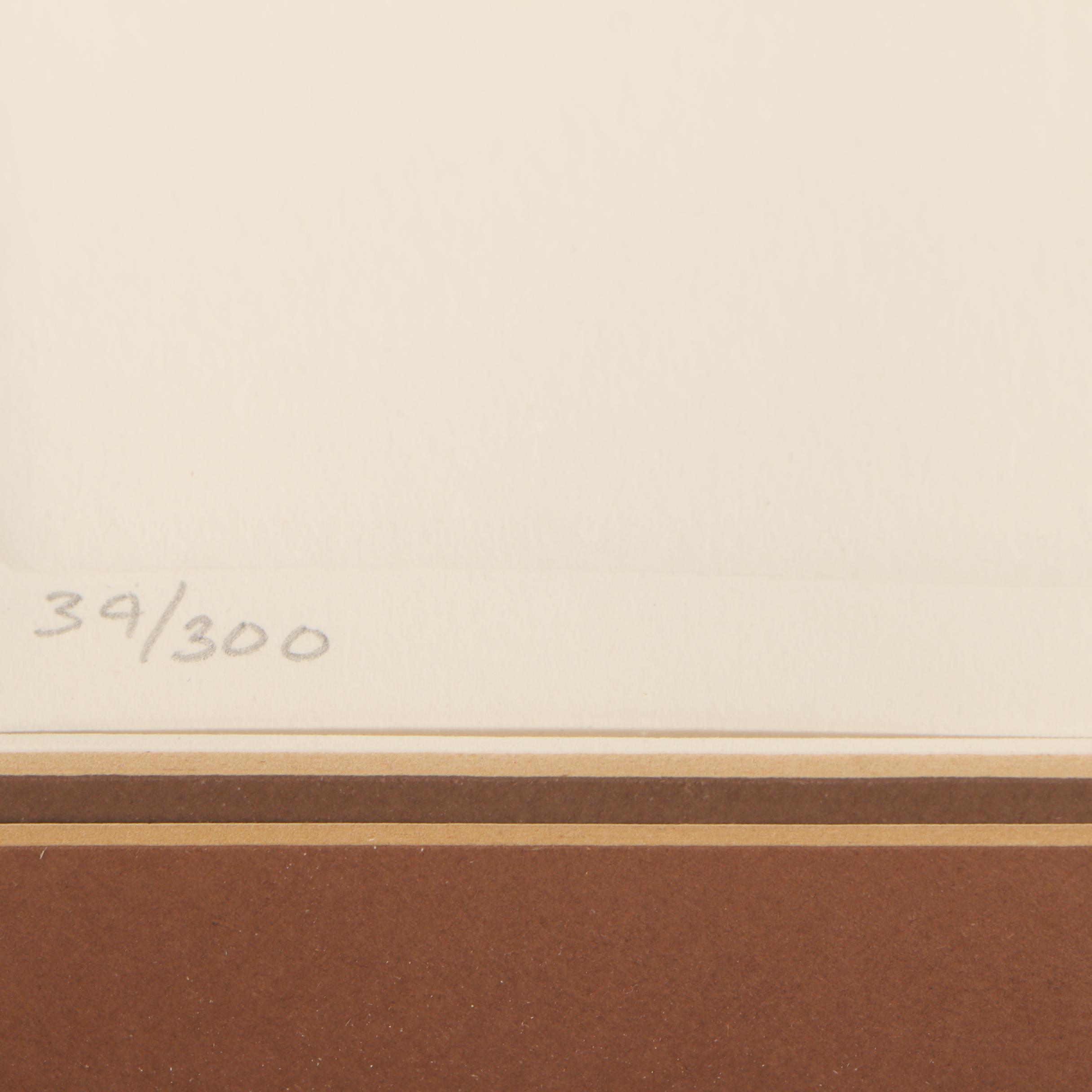 Wildlife Serigraph of Buck