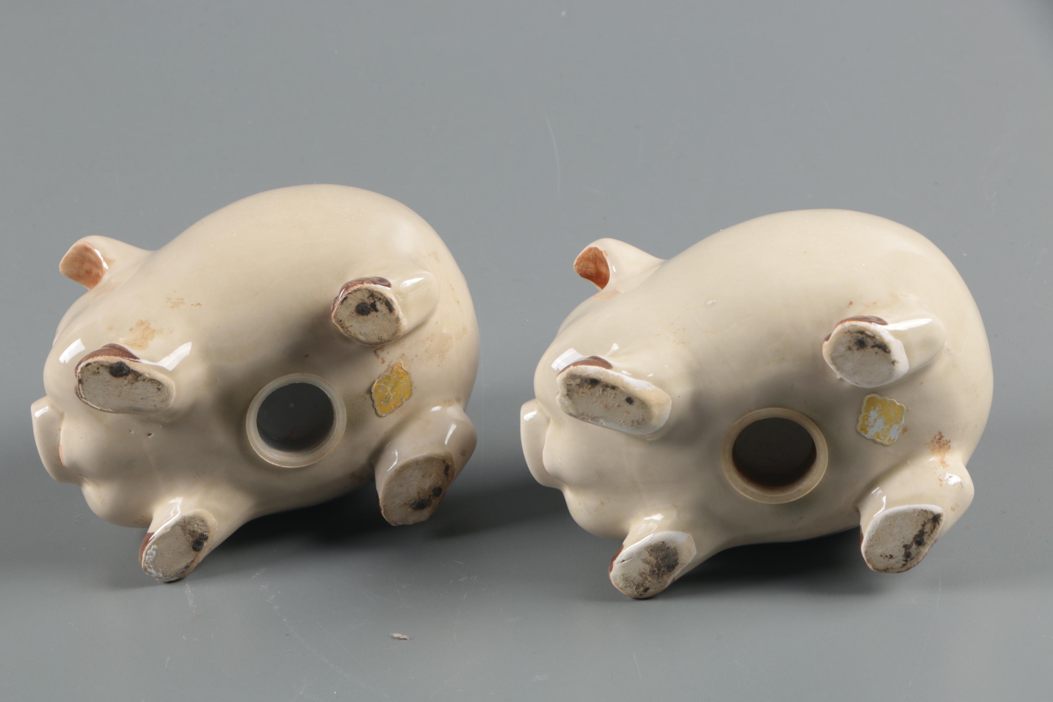 Otagiri Mercantile Company "Pig" Soup Tureen and Shaker Set