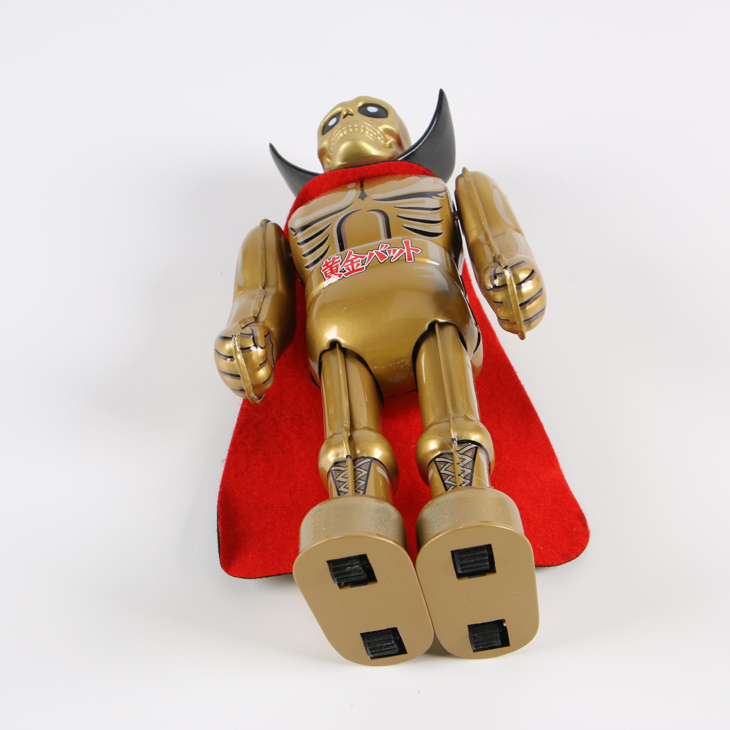 1990s Billiken Ōgon Bat Wind-up Toy