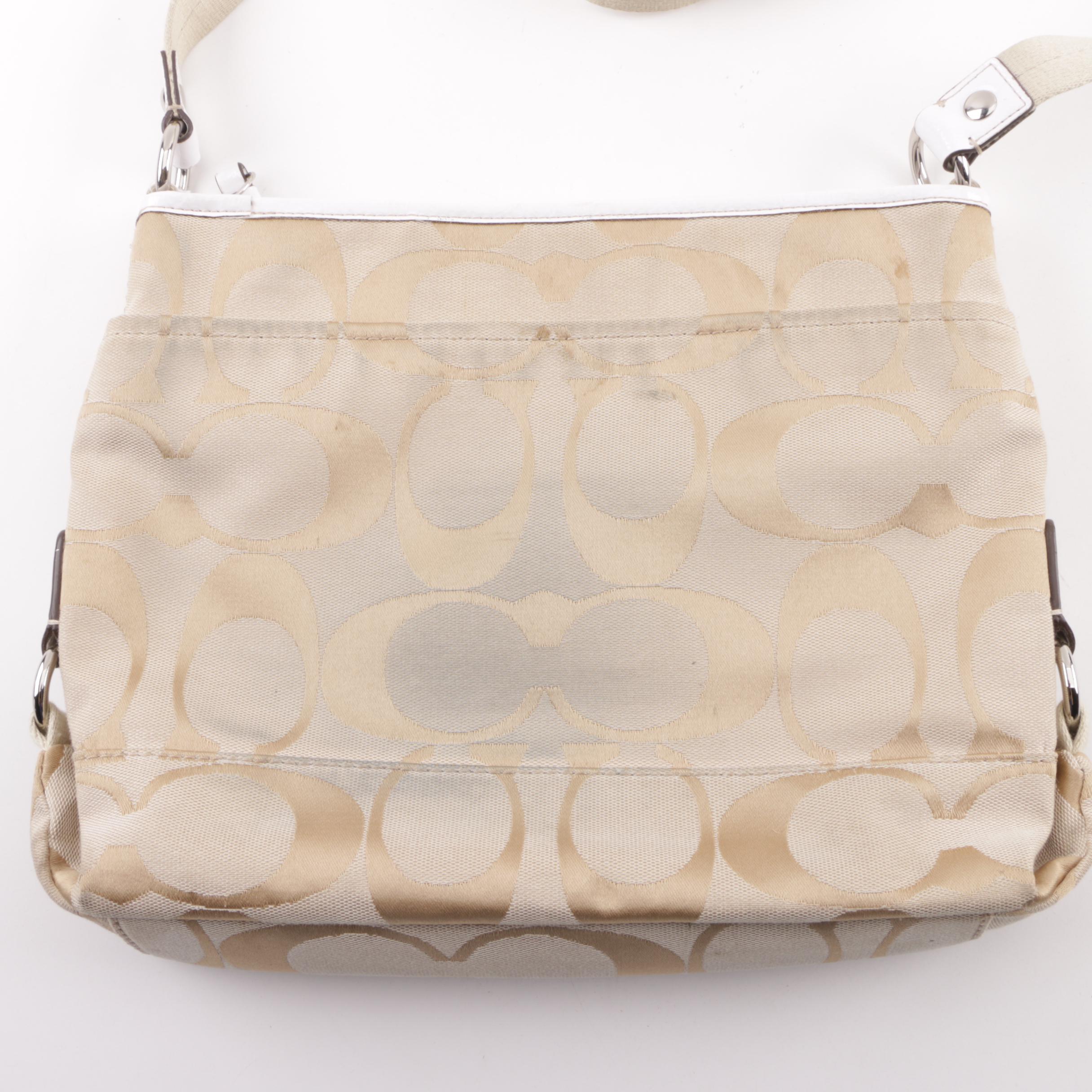 Coach Signature Canvas Hobo and Kyra Daisy Crossbody Bag