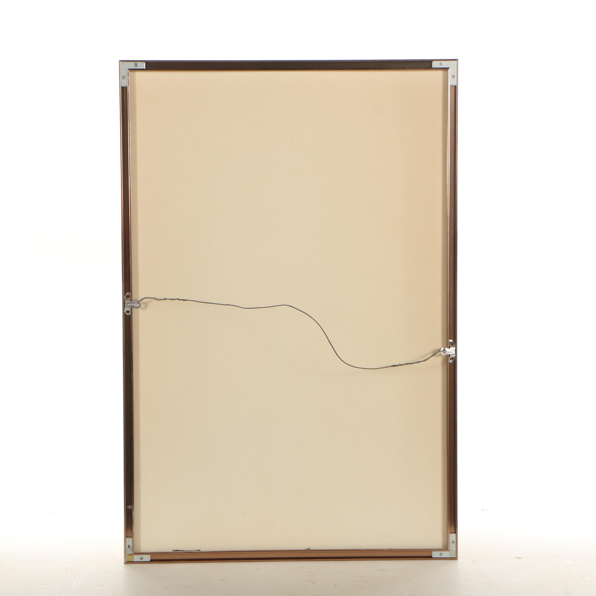 1980 New Orleans Offset Lithograph Poster Attributed to Julie Kahn Valentine