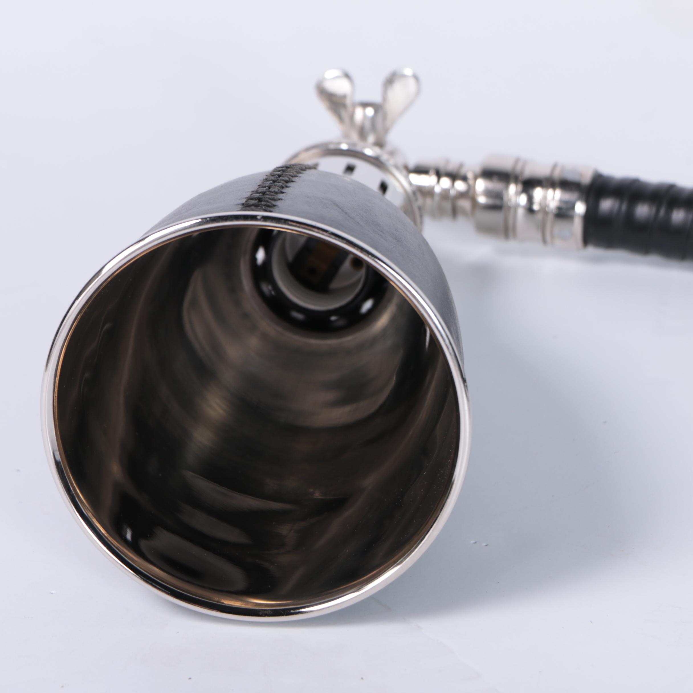 Blue Ocean Traders "Antwerp" Leather Covered Table Lamps