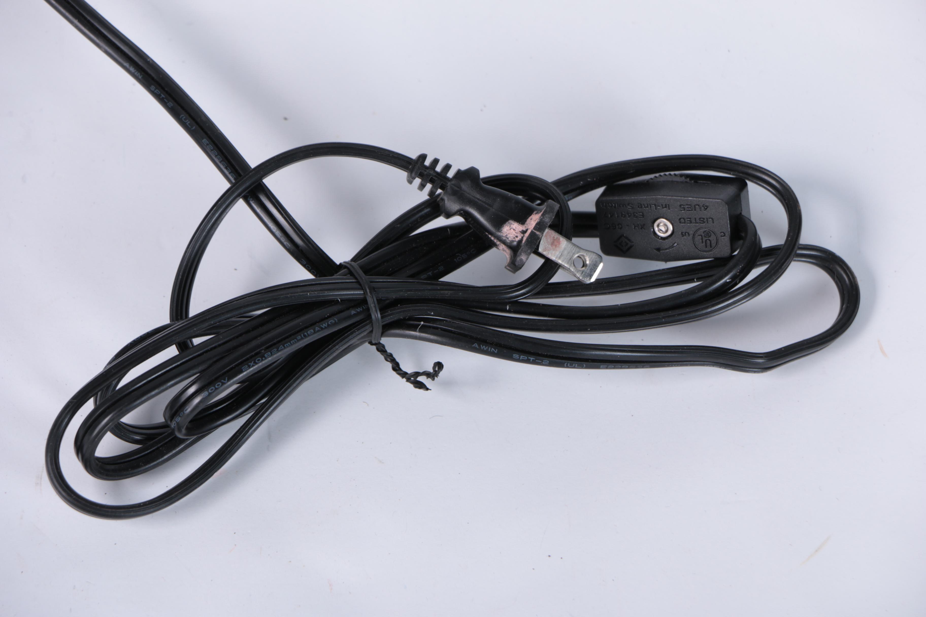 Blue Ocean Traders "Antwerp" Leather Covered Table Lamps