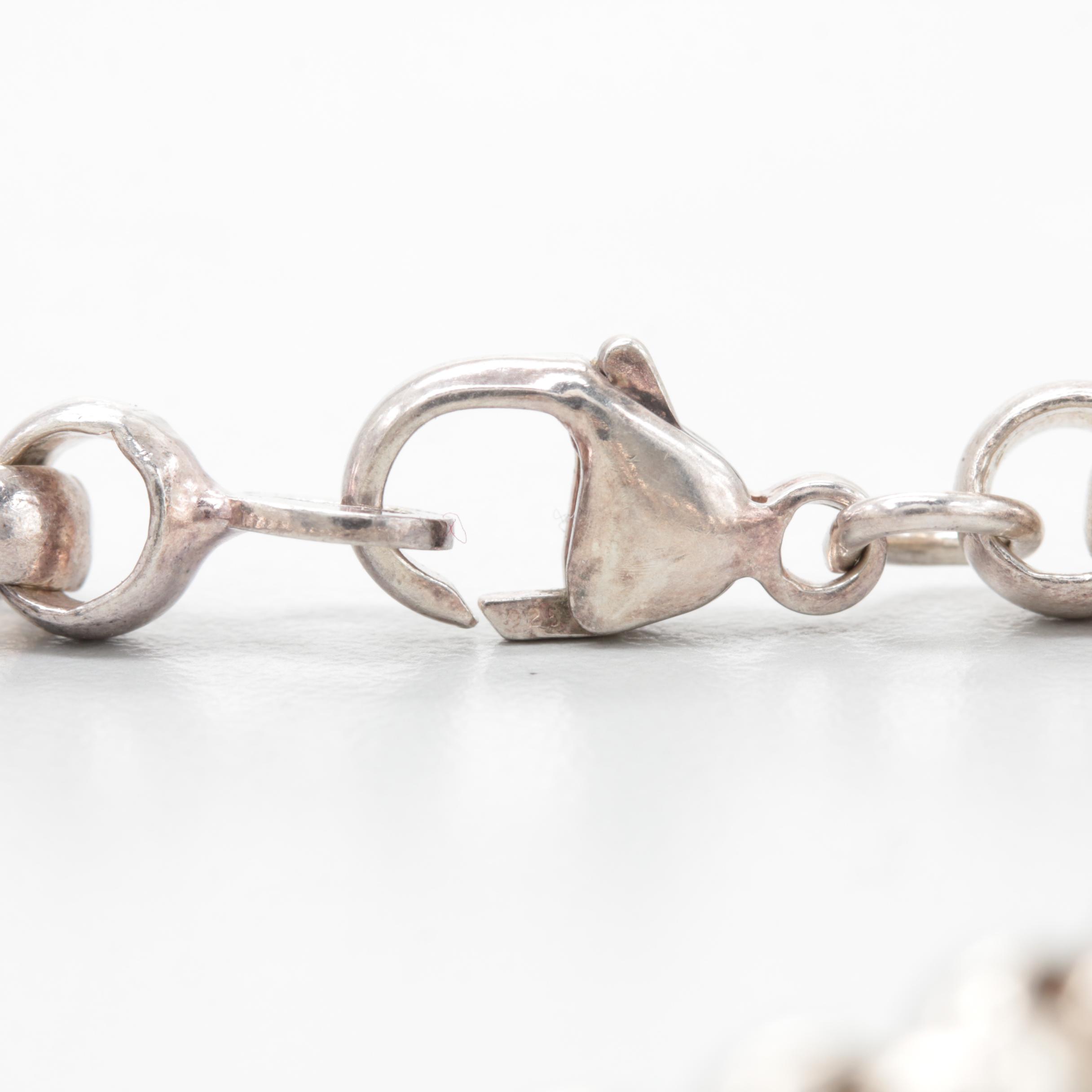 Sterling Silver Rolo Link Bracelet