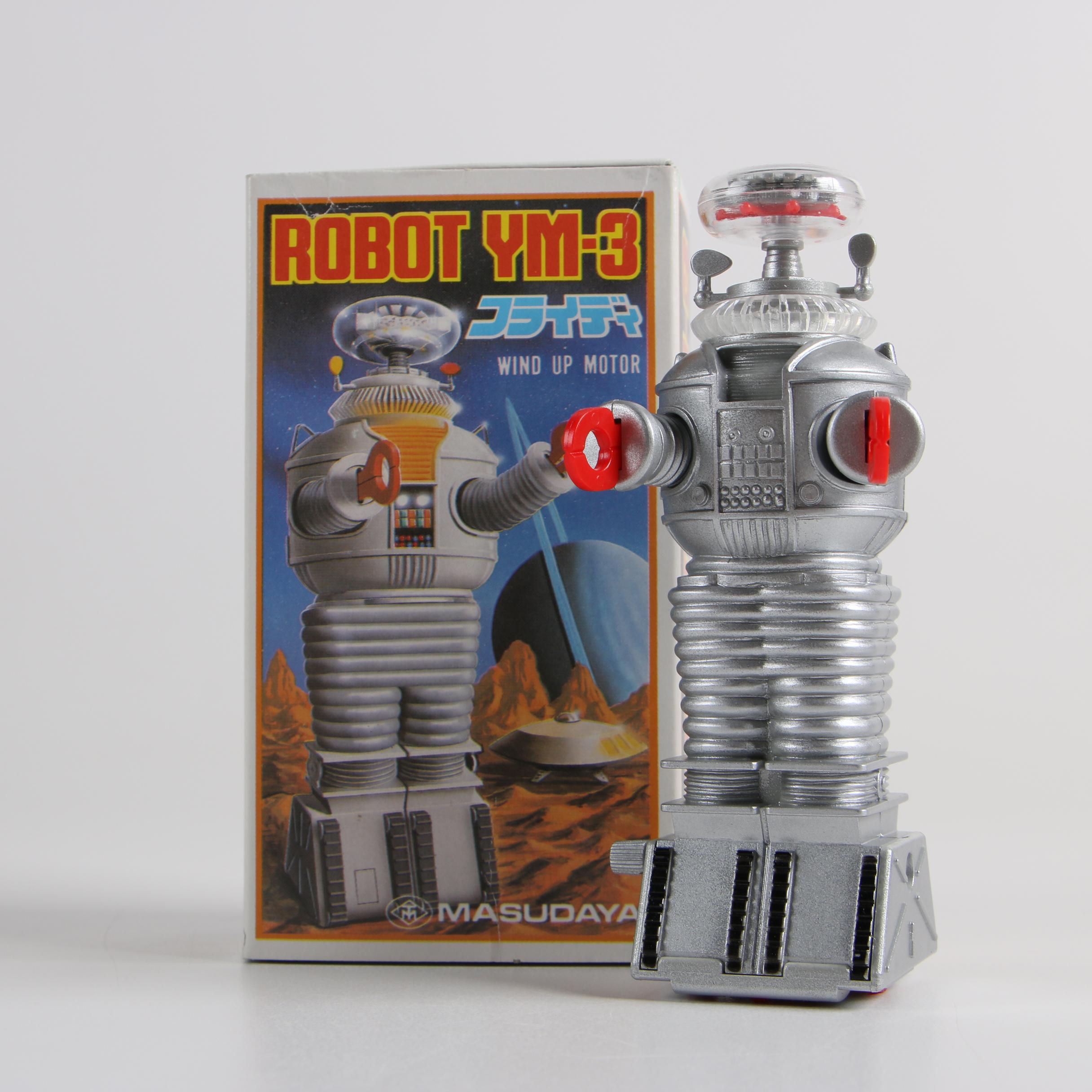 1985 Masudaya "Robot YM-3" Wind-up Toys