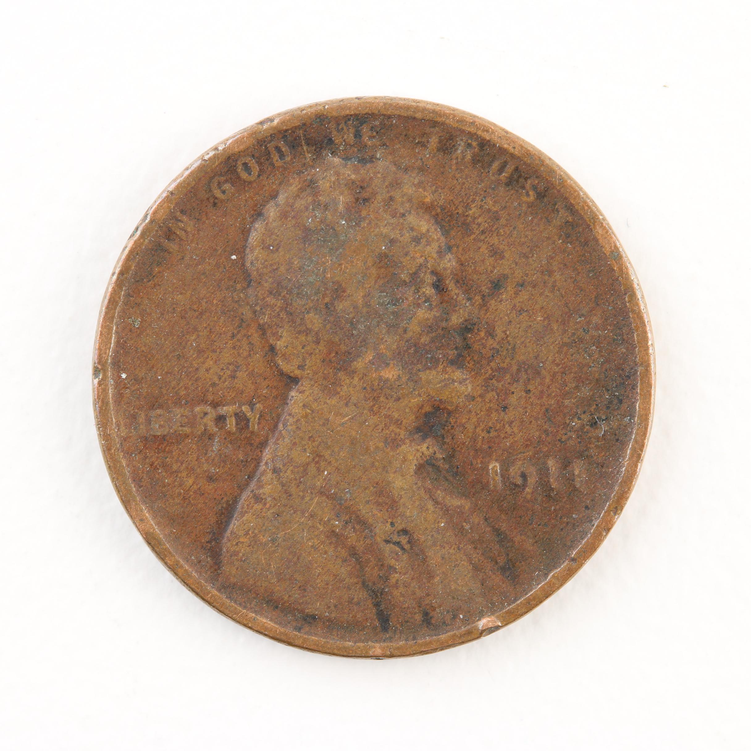 Eleven Early Lincoln Wheat Cents
