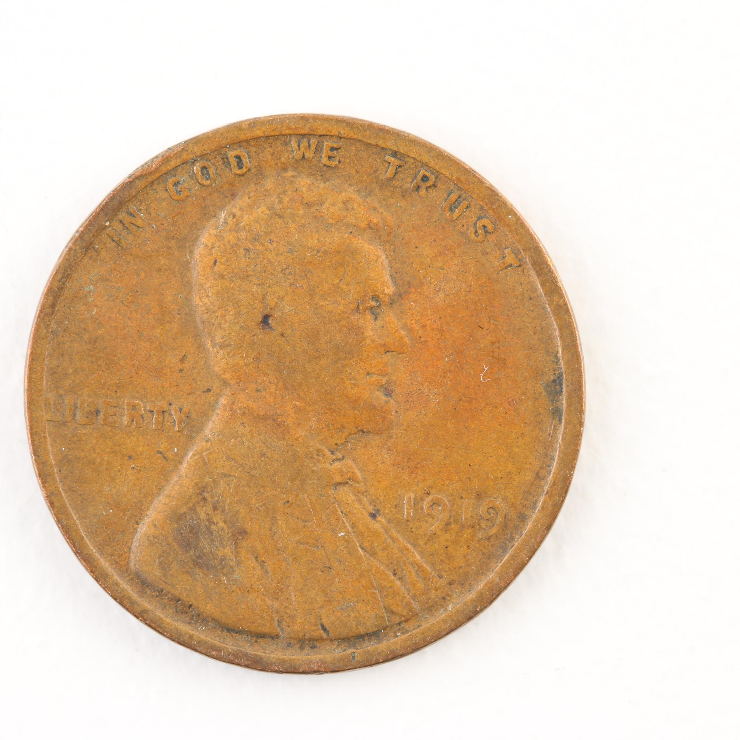 Eleven Early Lincoln Wheat Cents