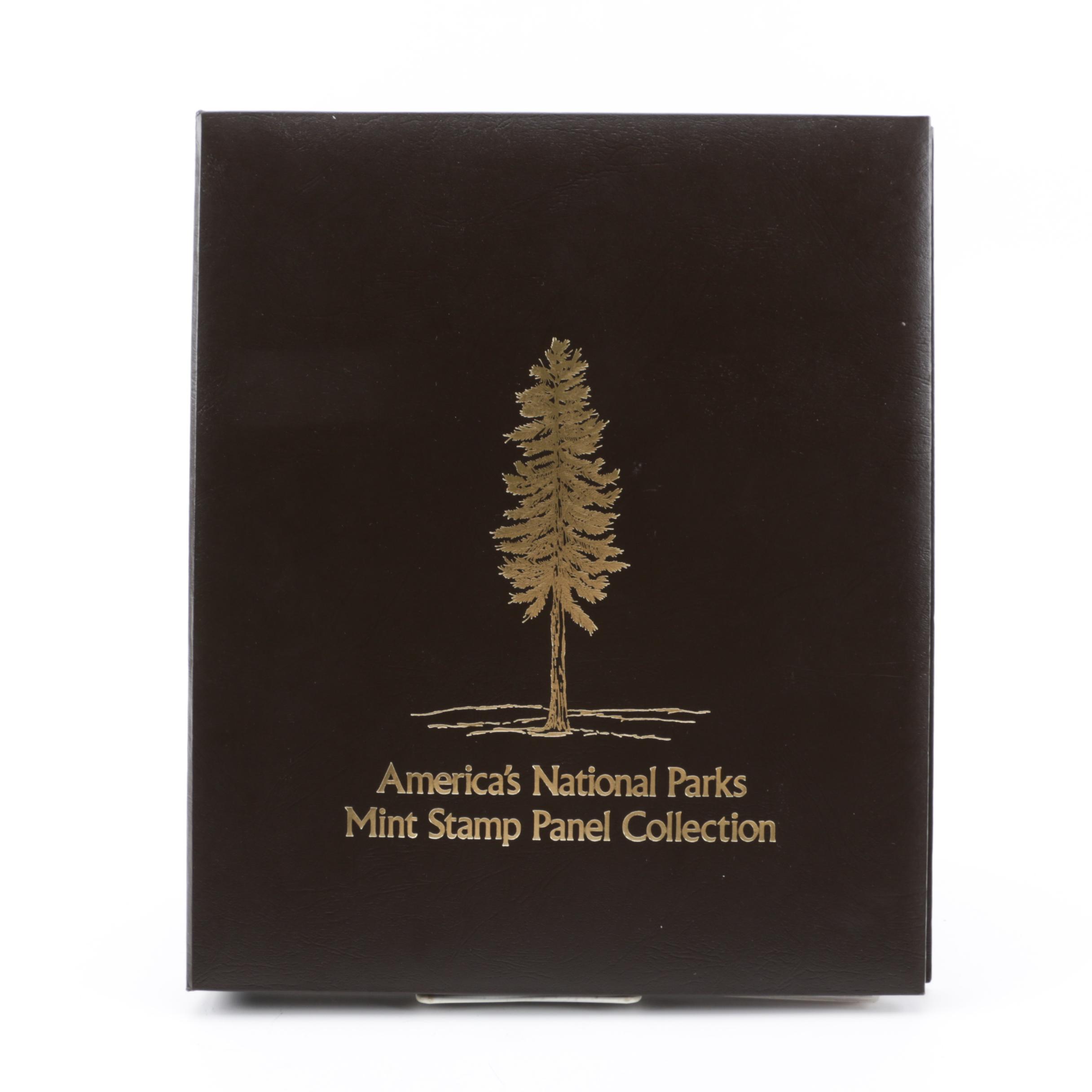 "America's National Parks Mint Stamp Panel Collection" Complete Album
