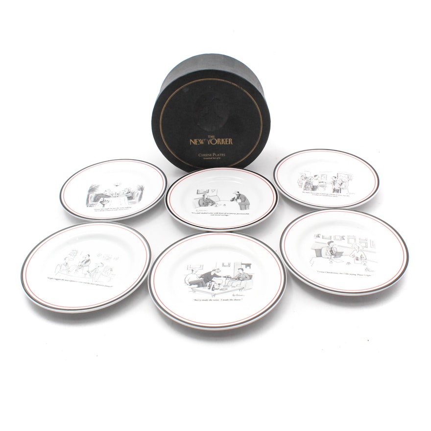 Restoration Hardware "The New Yorker" Cheese Plates