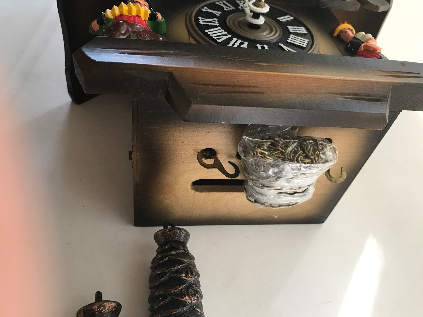 JEC German Black Forest Cuckoo Clock with Musical Dancers