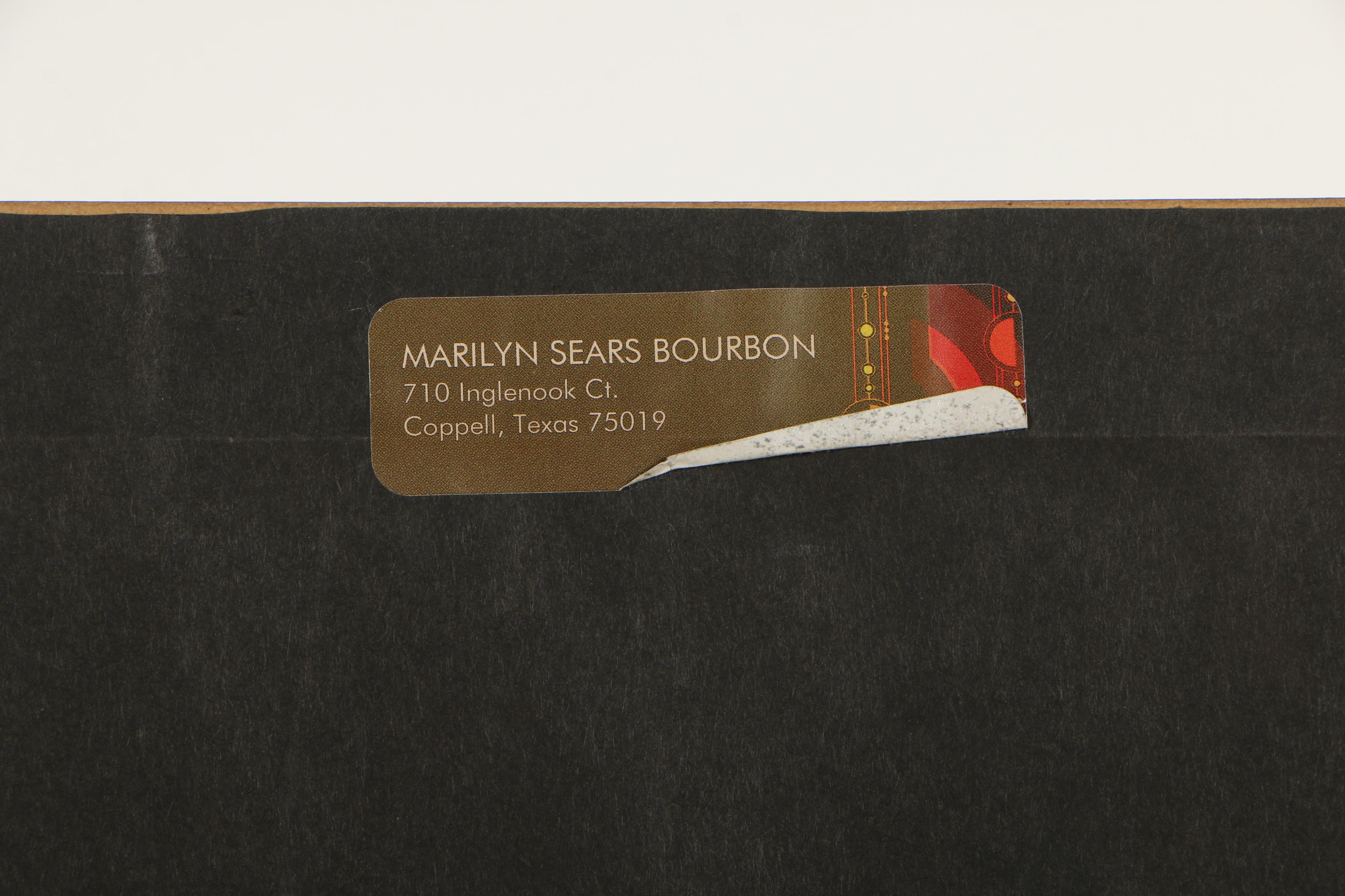 Marilyn Sears Bourbon Gouache Painting